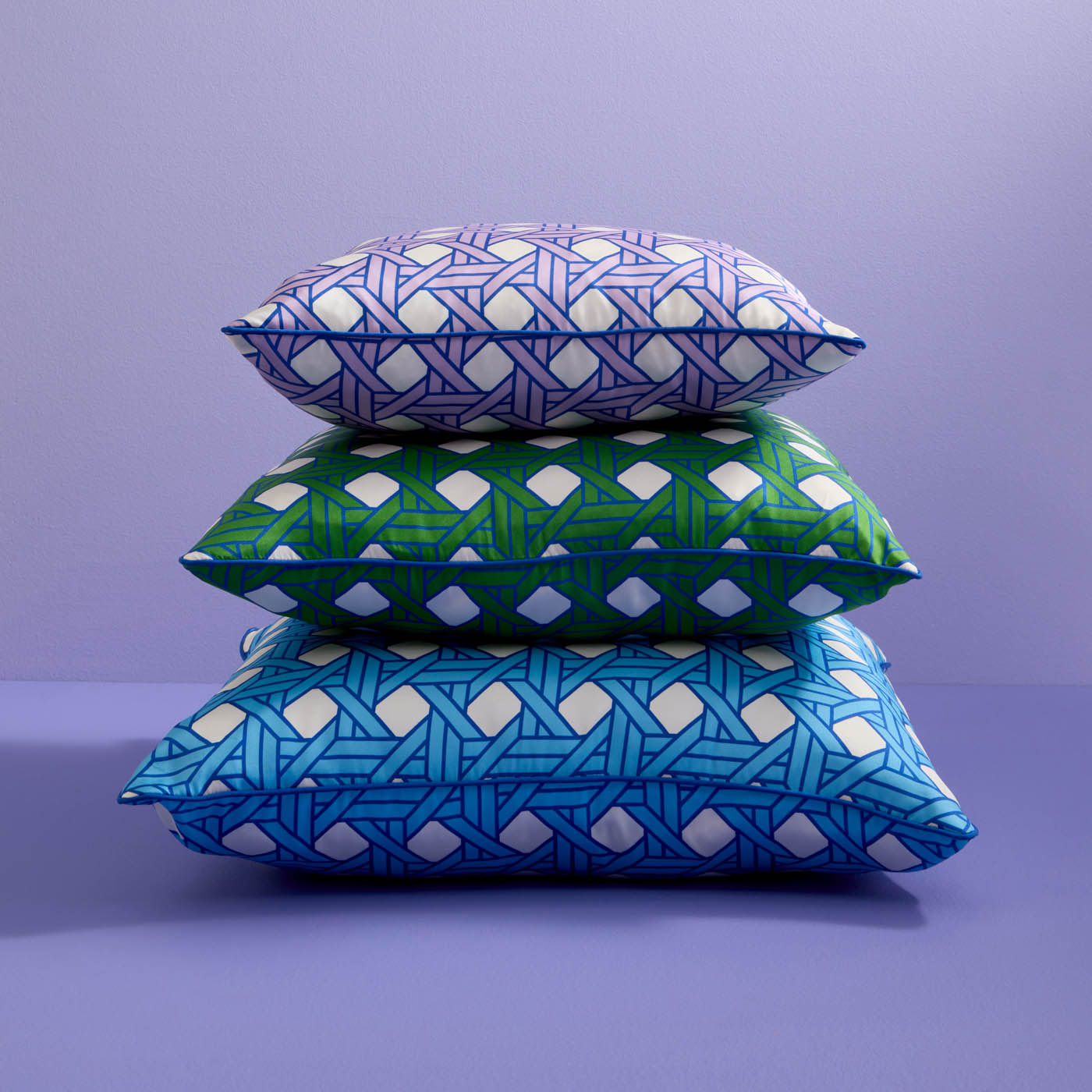 Basketweave Green Pillow - collection view