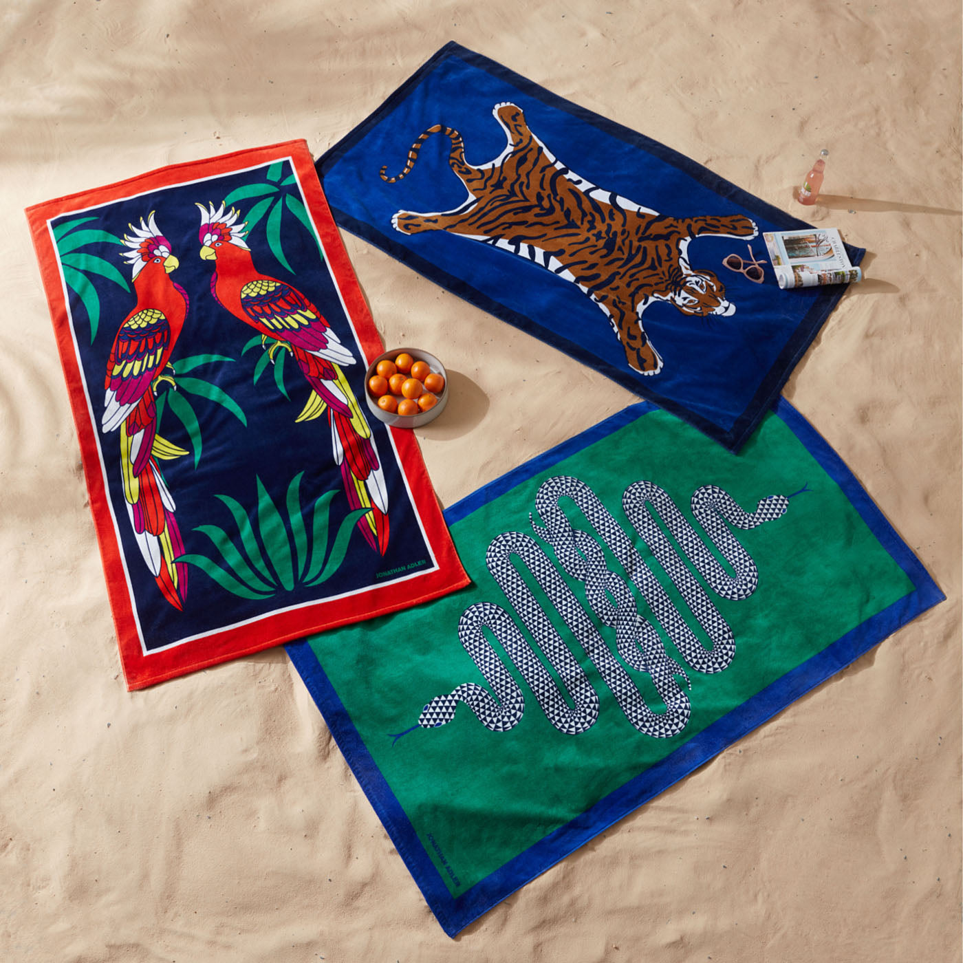 Parrots Beach Towel - collection view