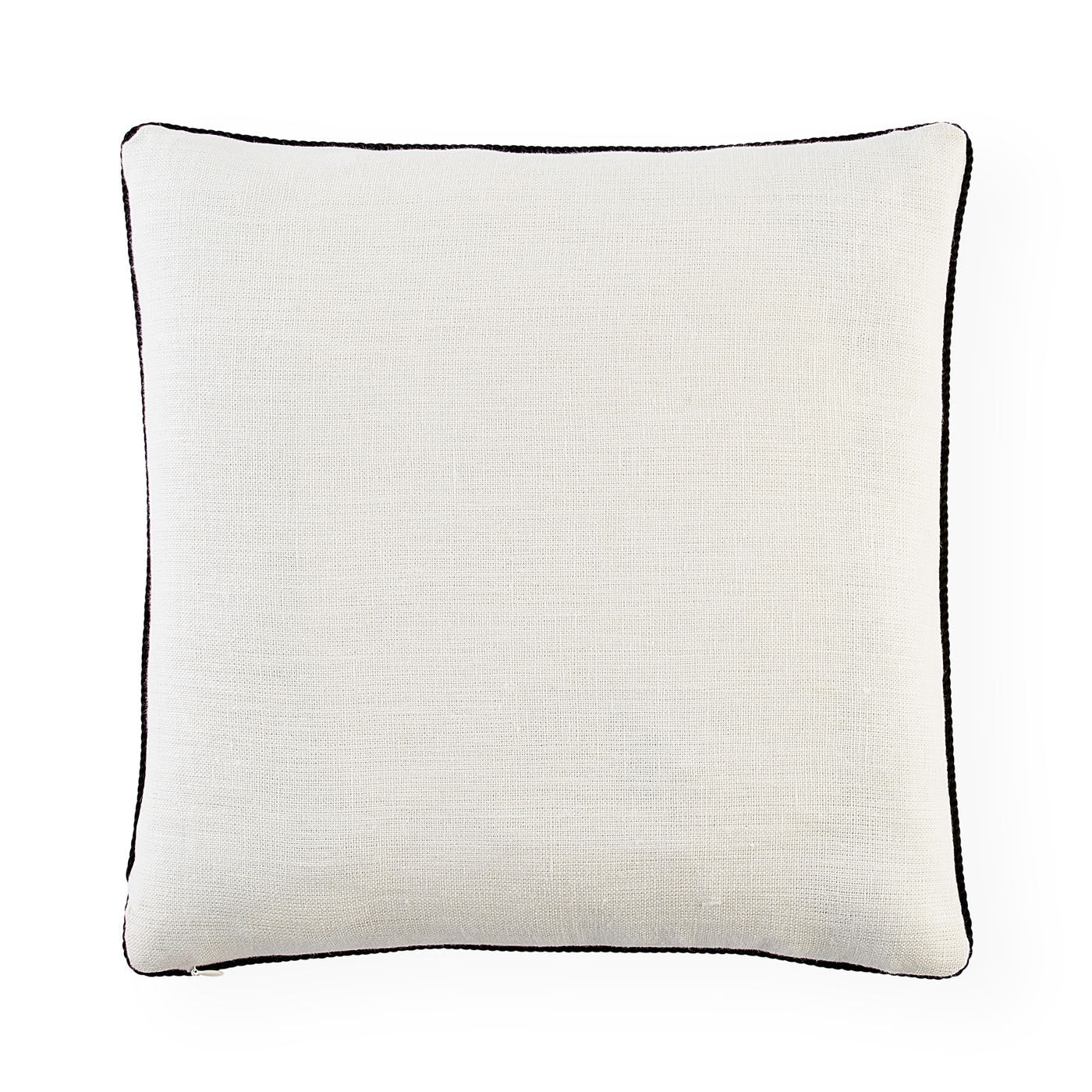 Eden Coiled Snake Pillow - back view