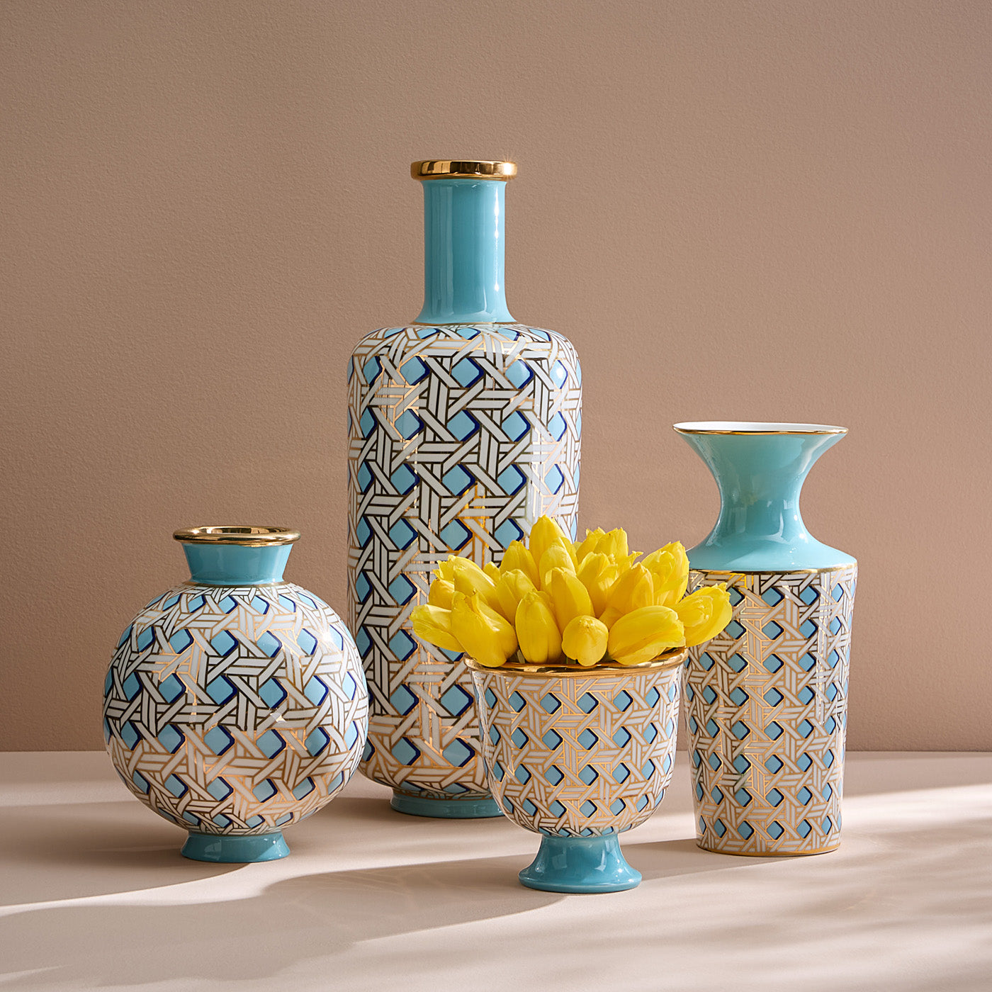Basketweave Cuff Vase - collection view