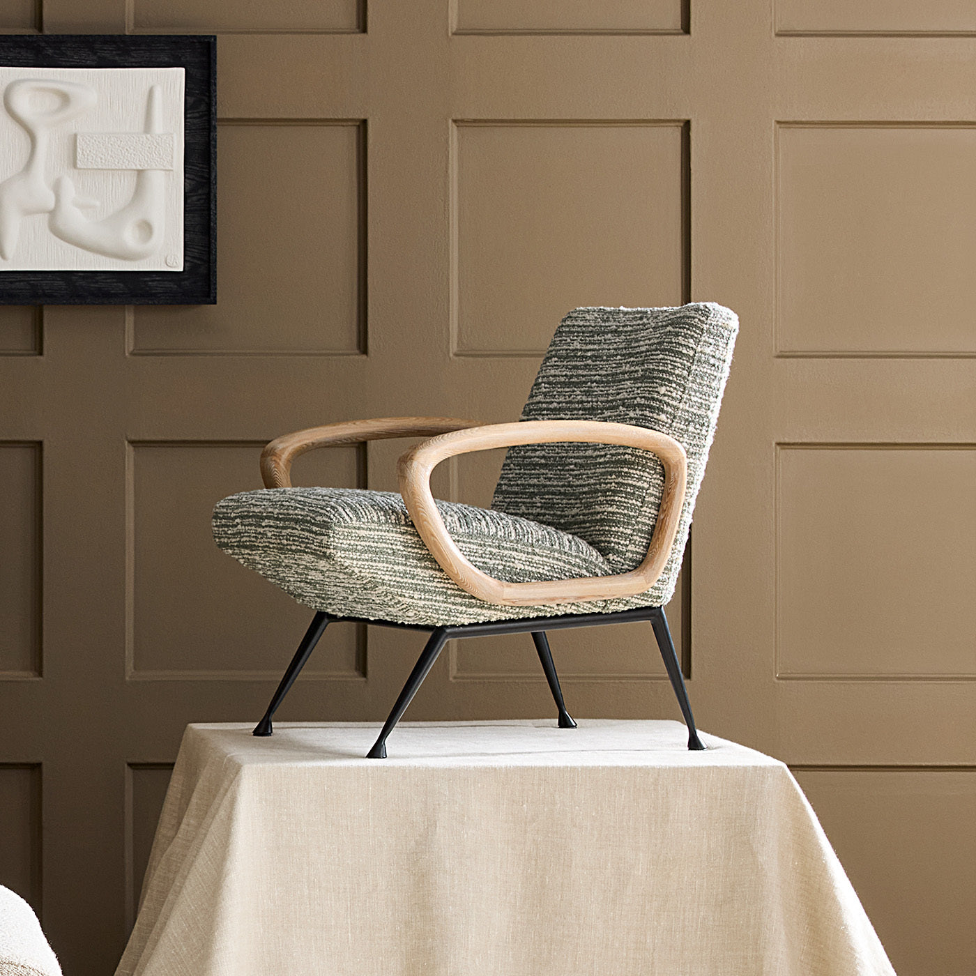 Gainsbourg Lounge Chair - styled view alone