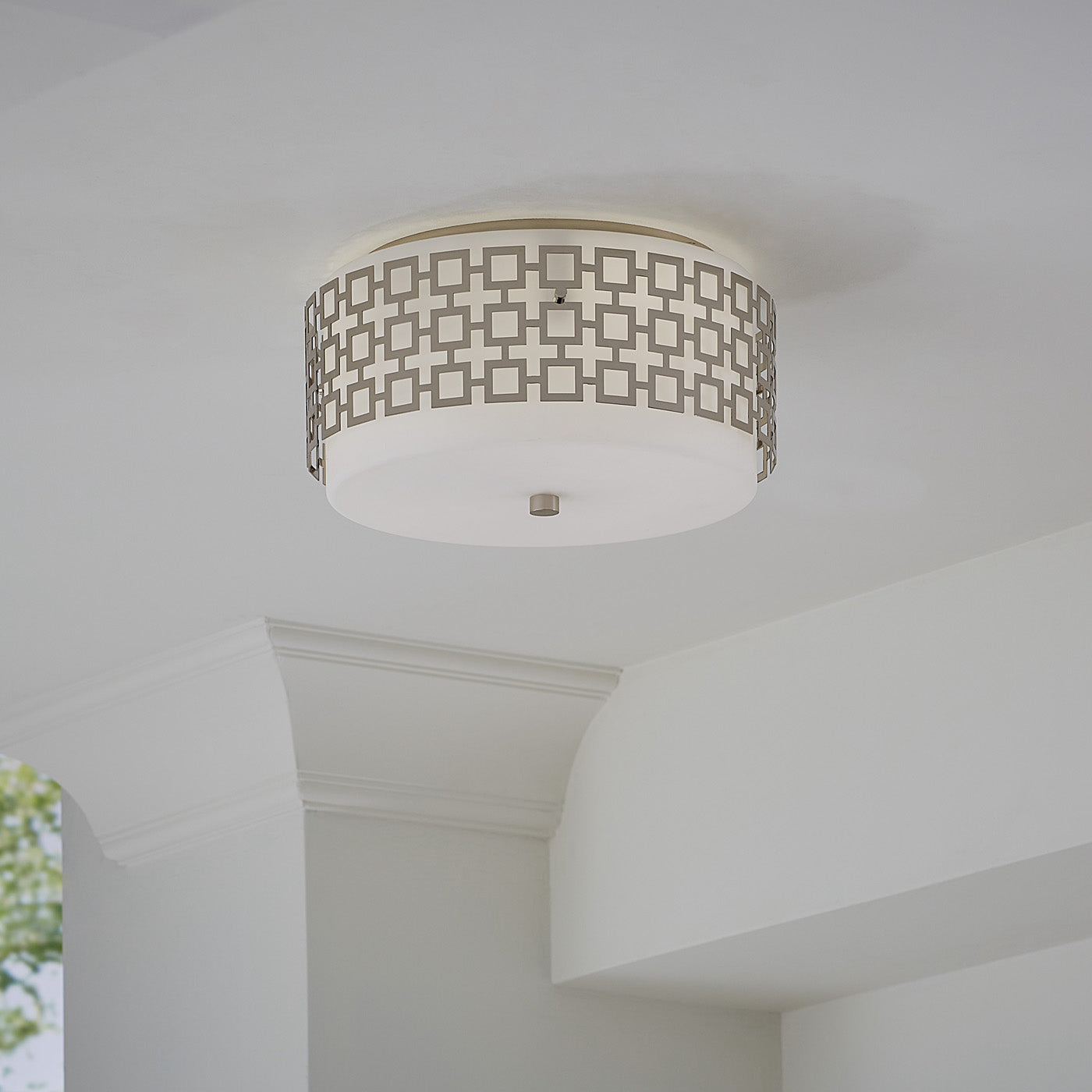 parker flush mount - isometric view