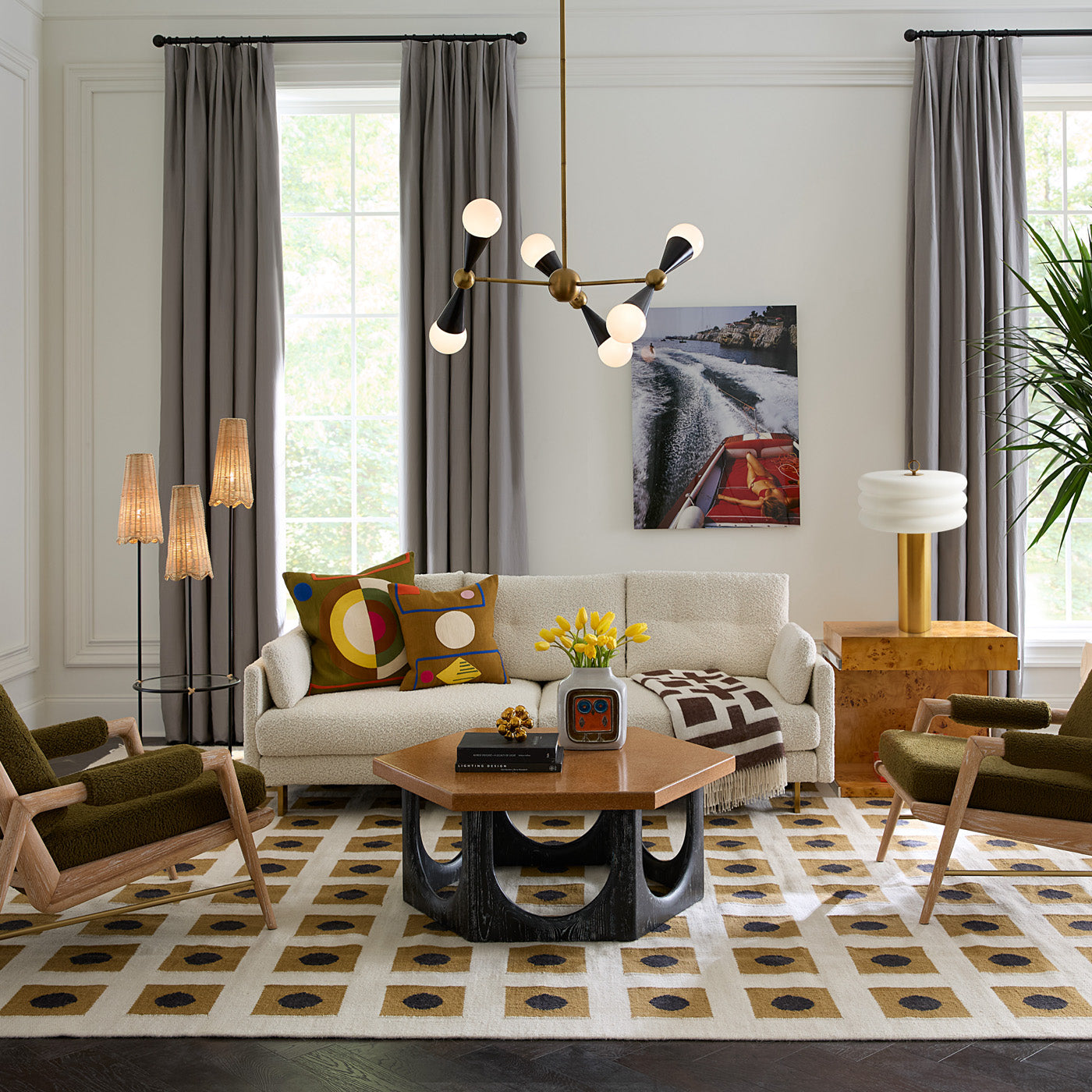 coliseum cocktail table with alphaville table lamp