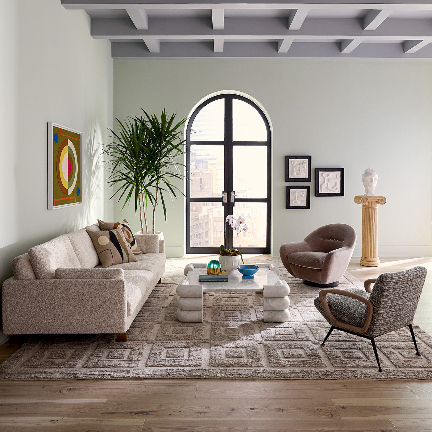 Gainsbourg Lounge Chair - styled view