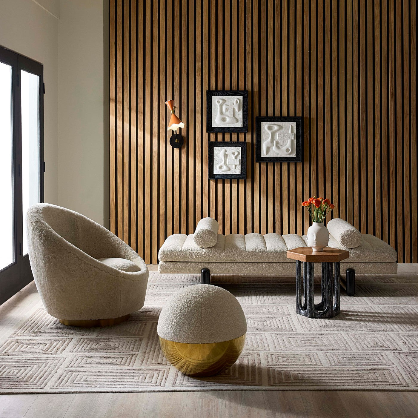 Ether Swivel Chair - styled view