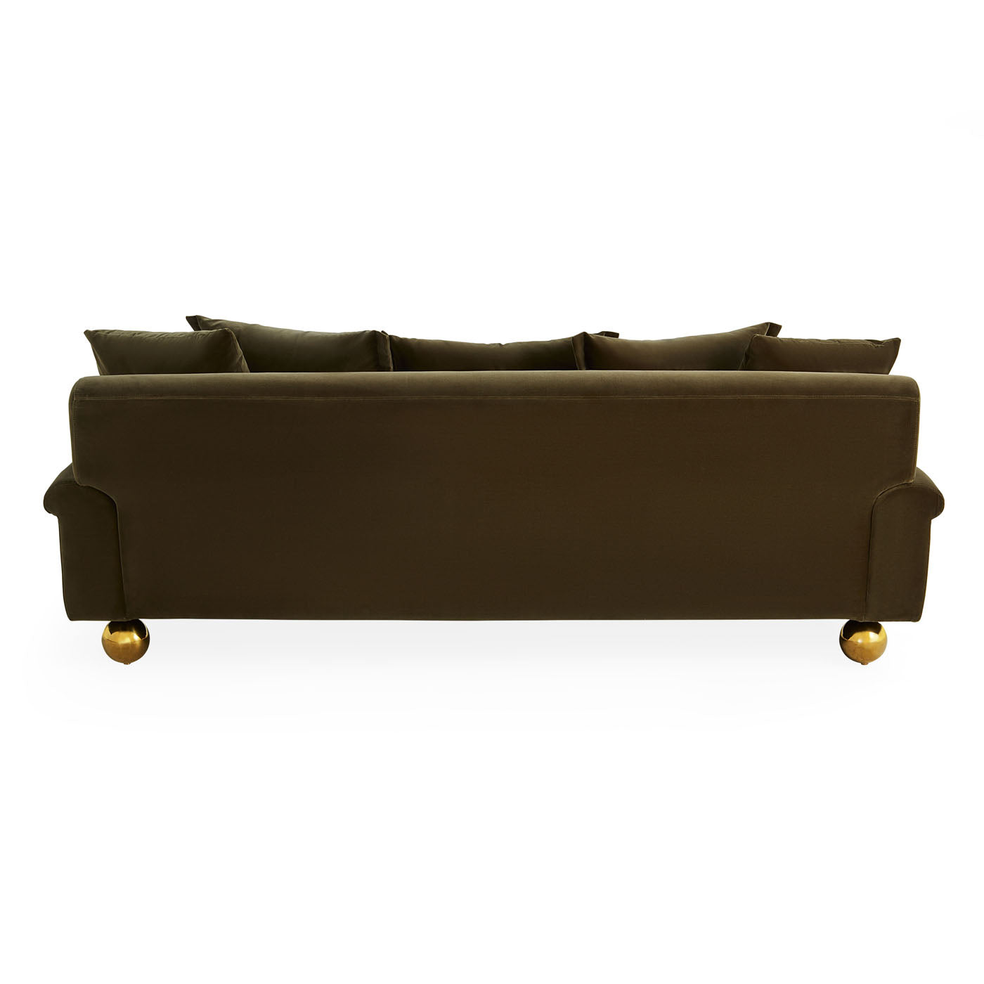 Greenwich Sofa Vincenza Sage - back view