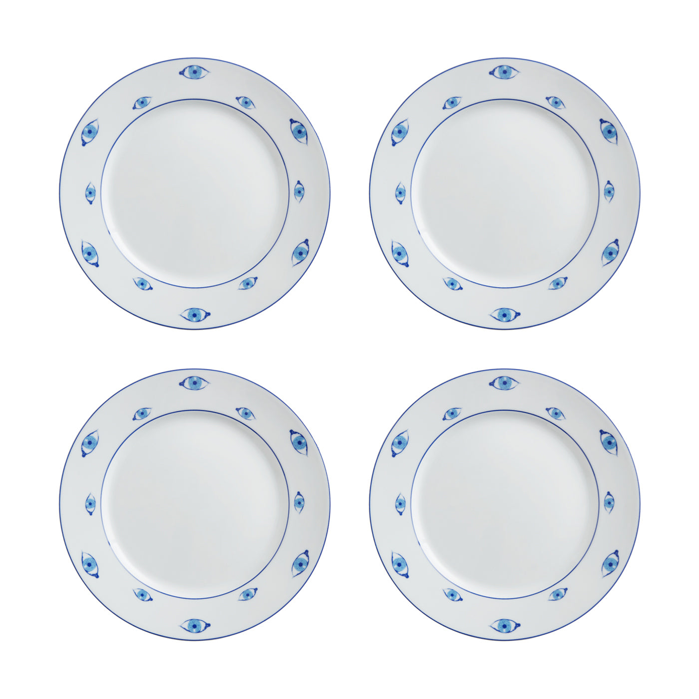 Druggist Dinner Plates Bundle - styled view
