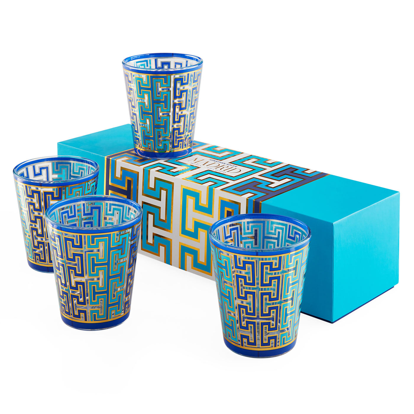 Madrid Glassware with Otto Bar