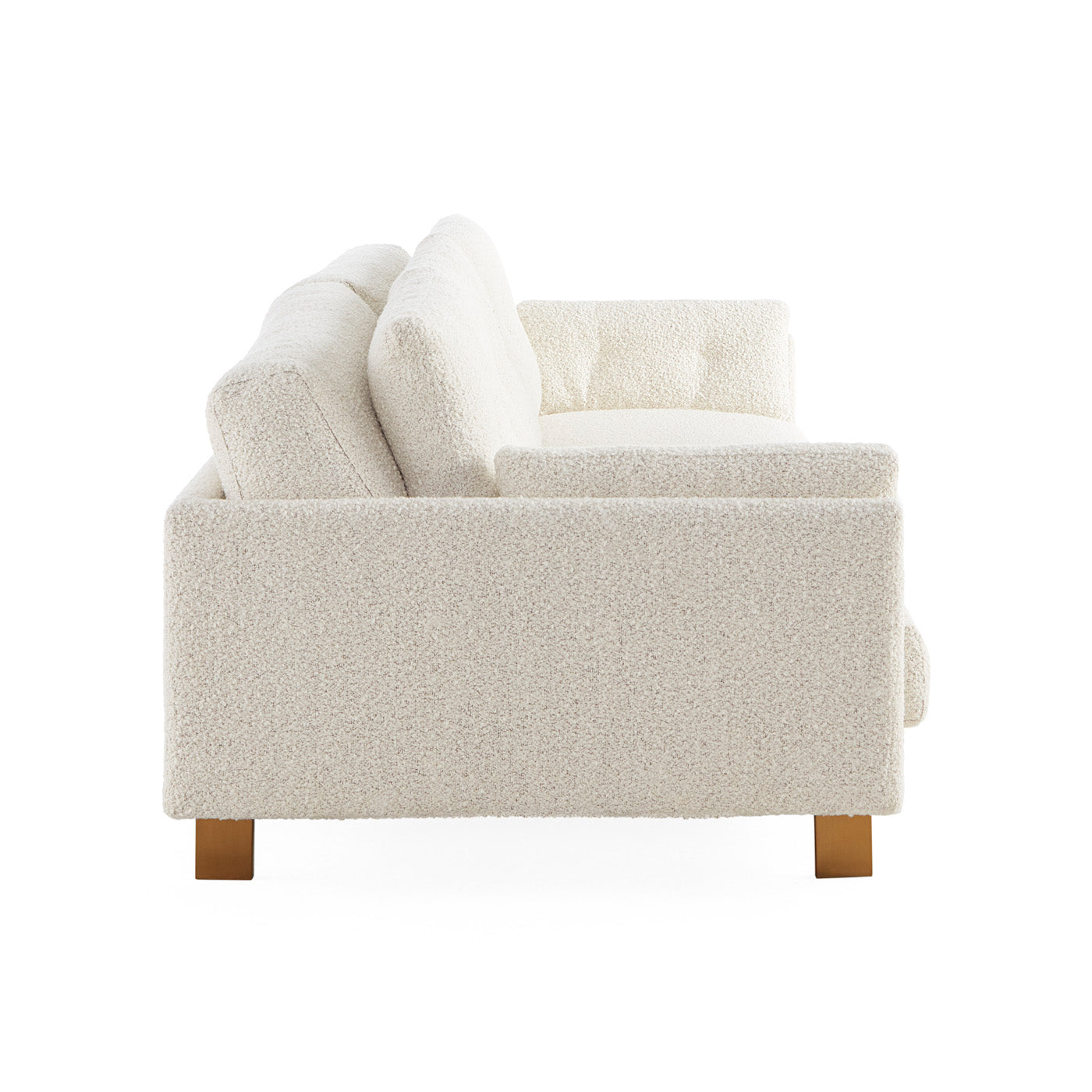 Malibu Sofa Cirrus Powder - side view