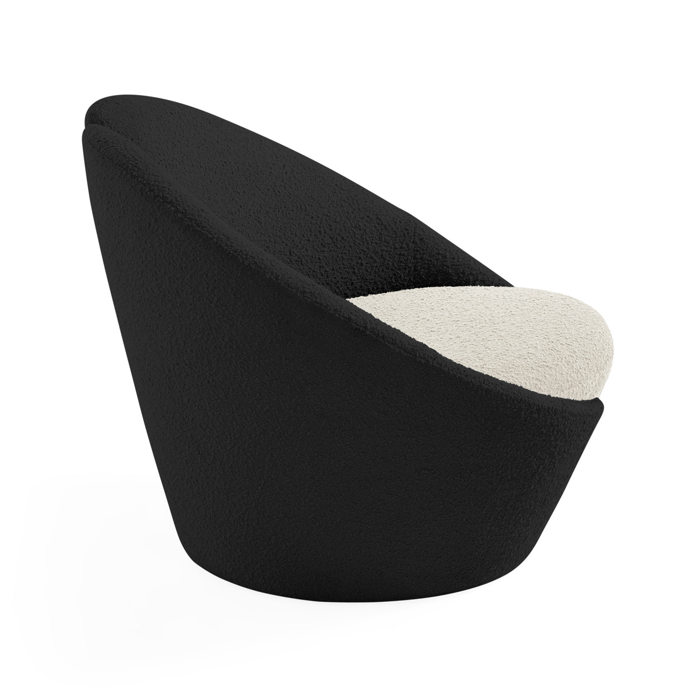 Marais Lounge Chair Olympus Ivory - side view