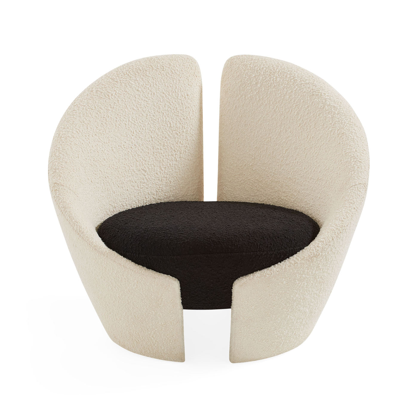 Marais Lounge Chair Olympus Ivory - angle view