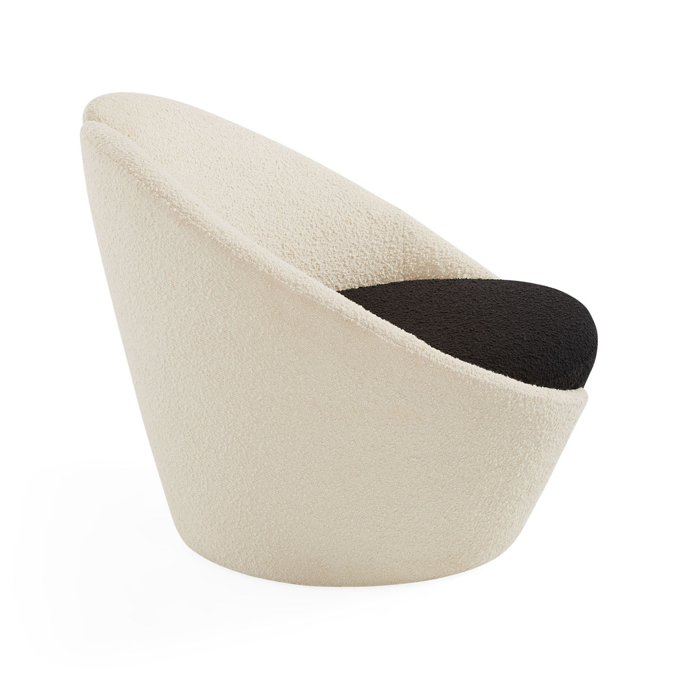 Marais Lounge Chair Olympus Ivory - side view