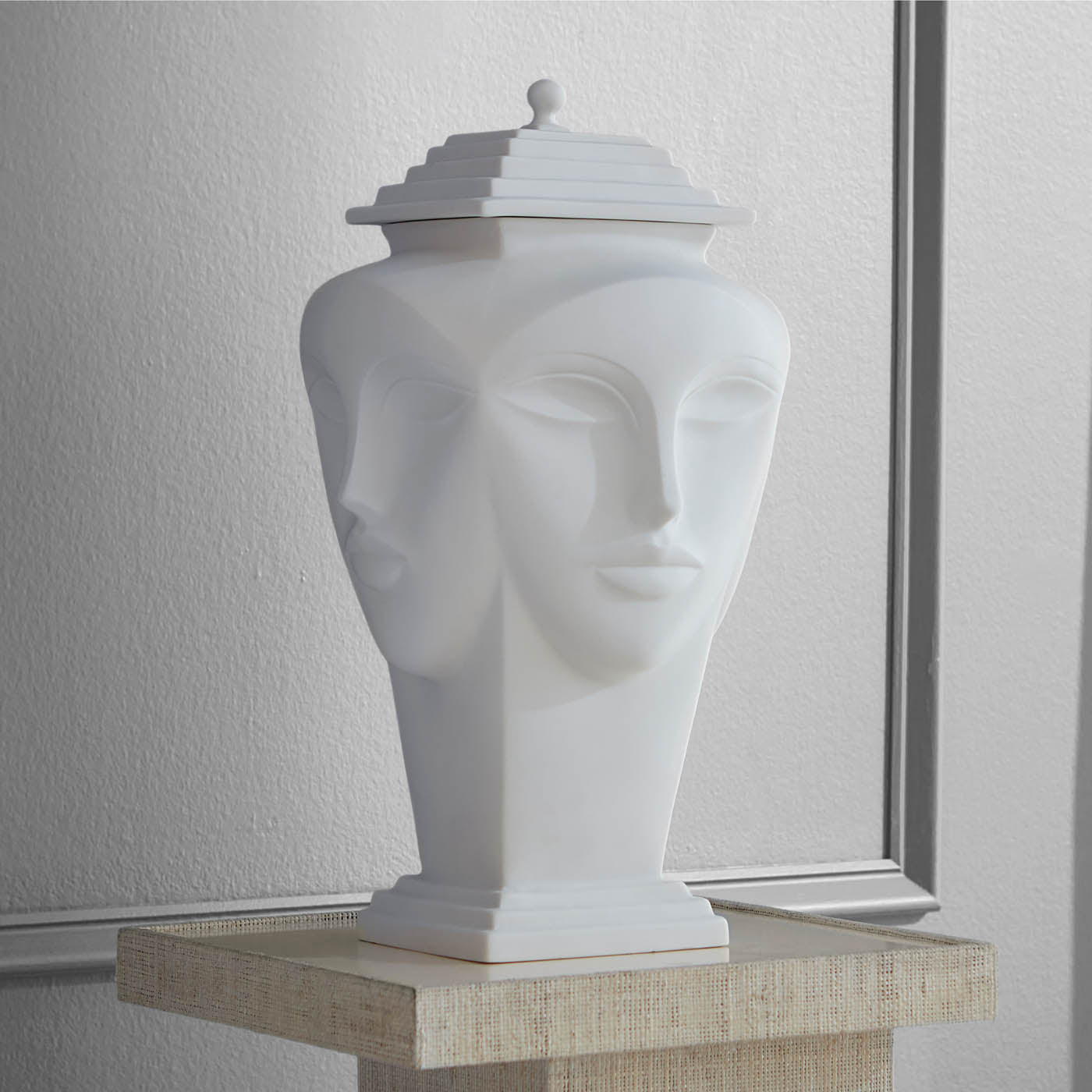 Giuliette Ginger Jar with Torino Three-Drawer