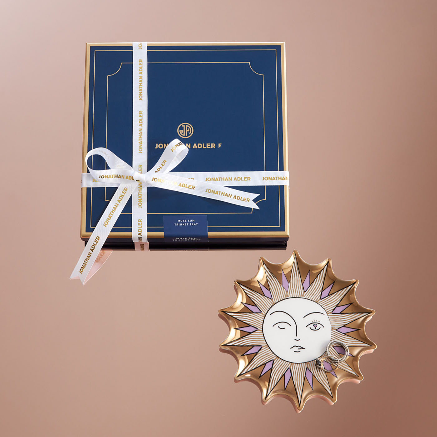 Muse Sun Trinket Tray - group view