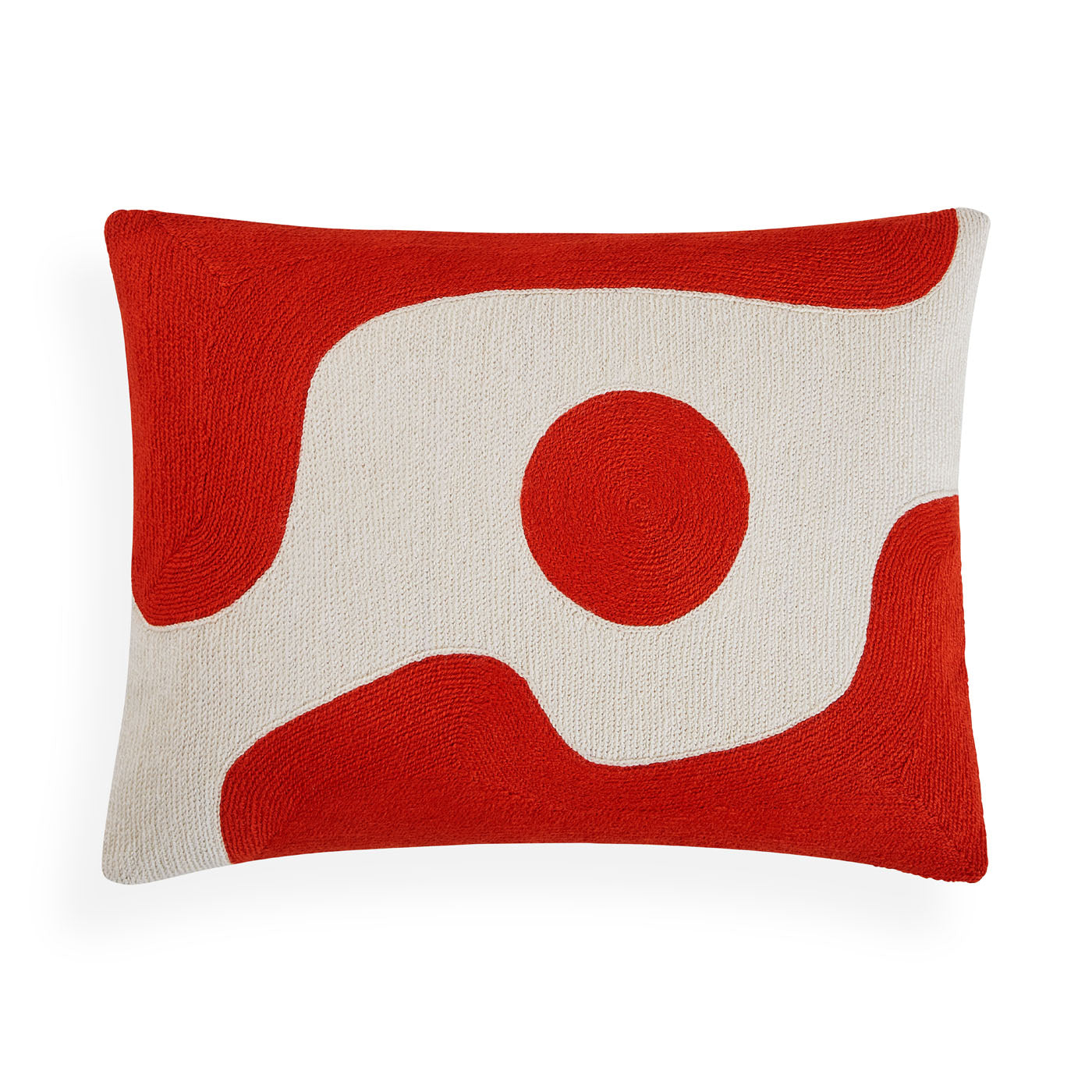Ojai Curves Pillow - styled view