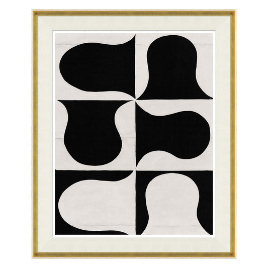Paule Marrot  - Black and White Abstract Series 2