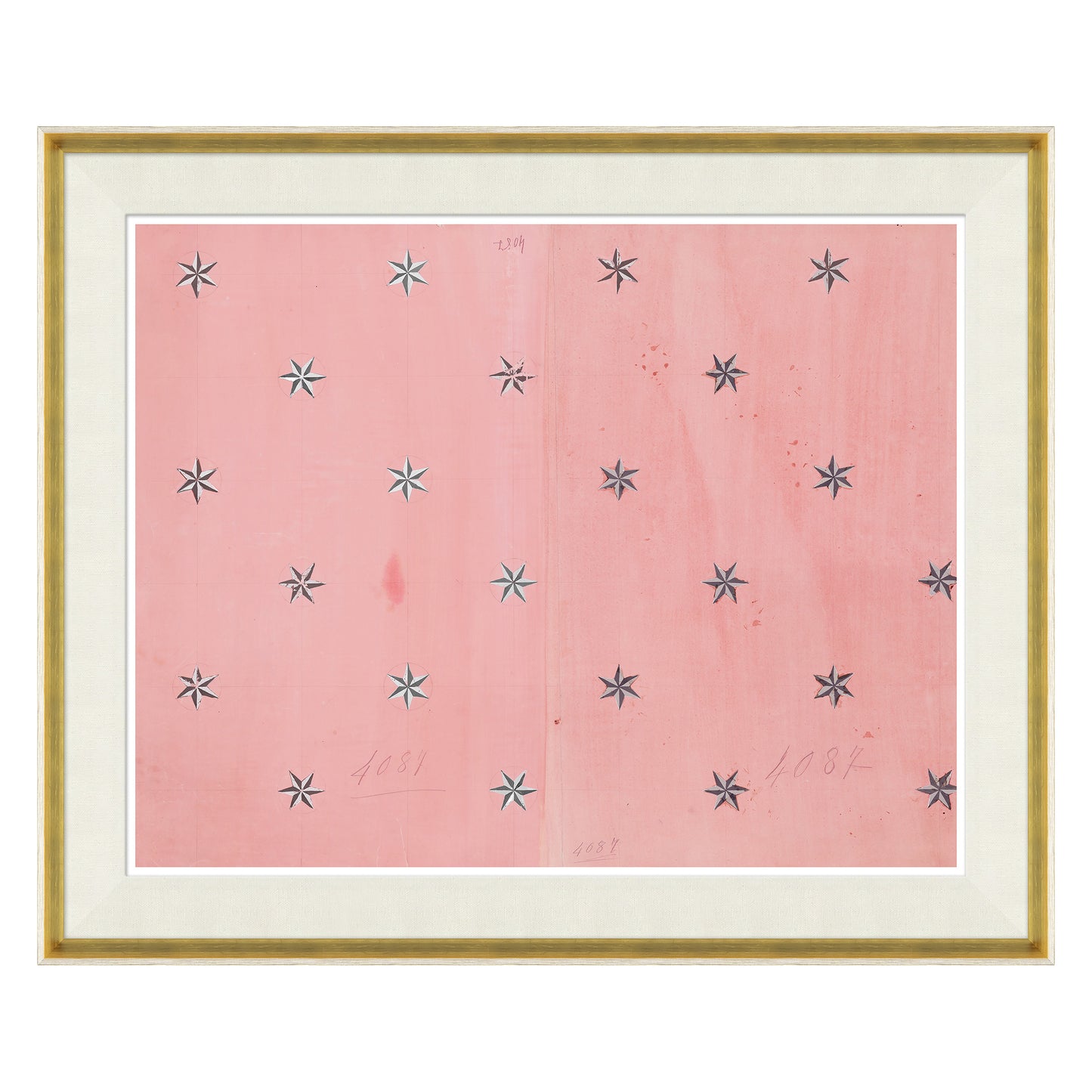 Paule Marrot - Etoile - Pink (var. 3) - 17.5 x 13.5