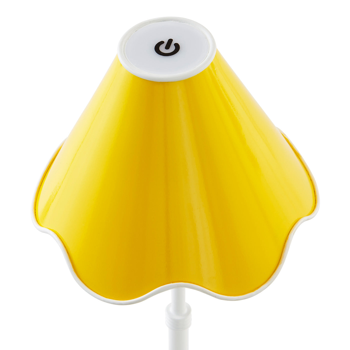 Ripple Rechargable LED Table Lamp Yellow White 6