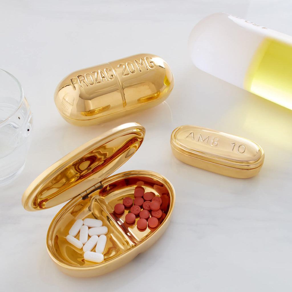 Jonathan Adler buy Quaalude Brass Pill Box