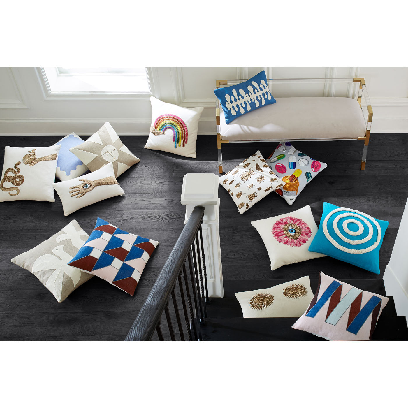 jonathan adler pillow collection - styled view