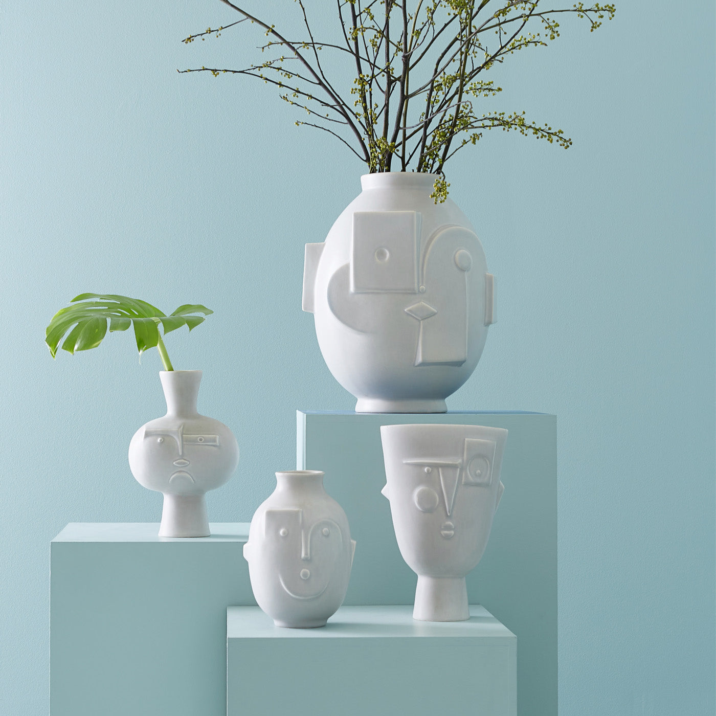 metropolis vase collection - styled view
