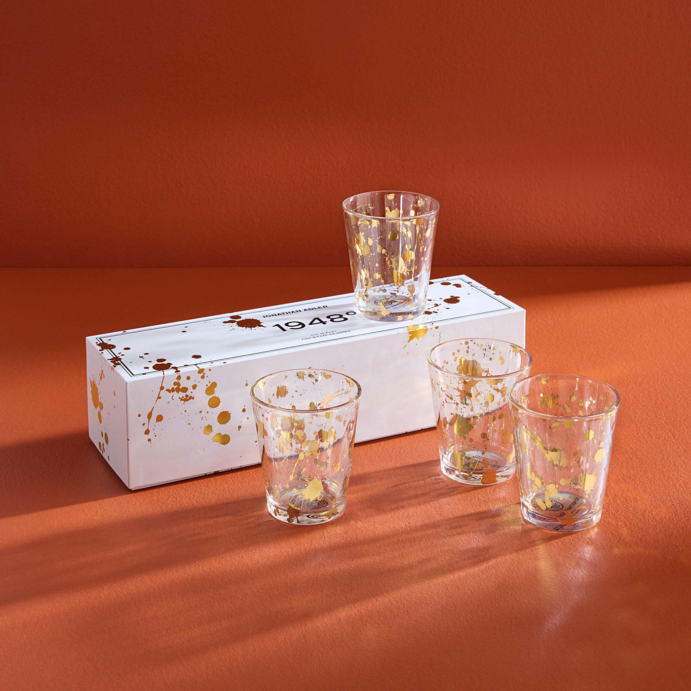 1948 Rocks Glassware Set - styled view