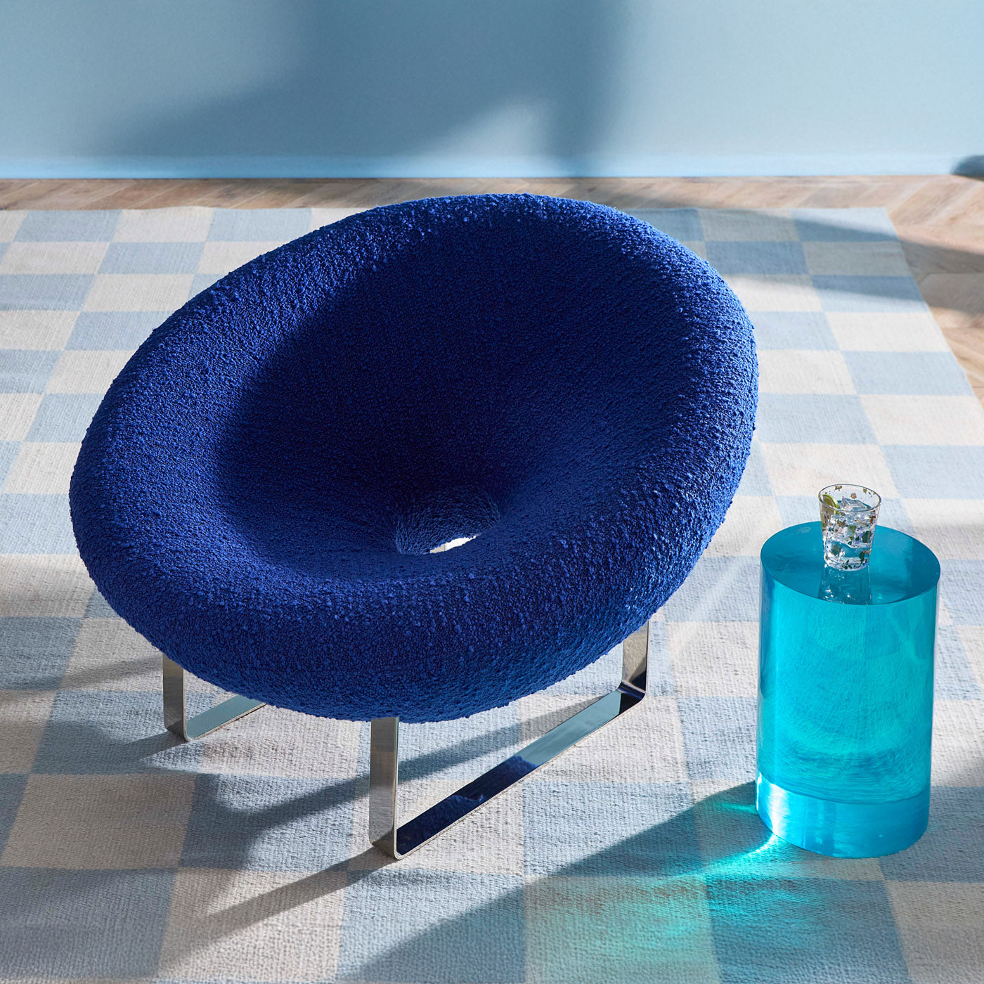 Saturn Lounge Chair with Saturn Lounge Chair - styled view