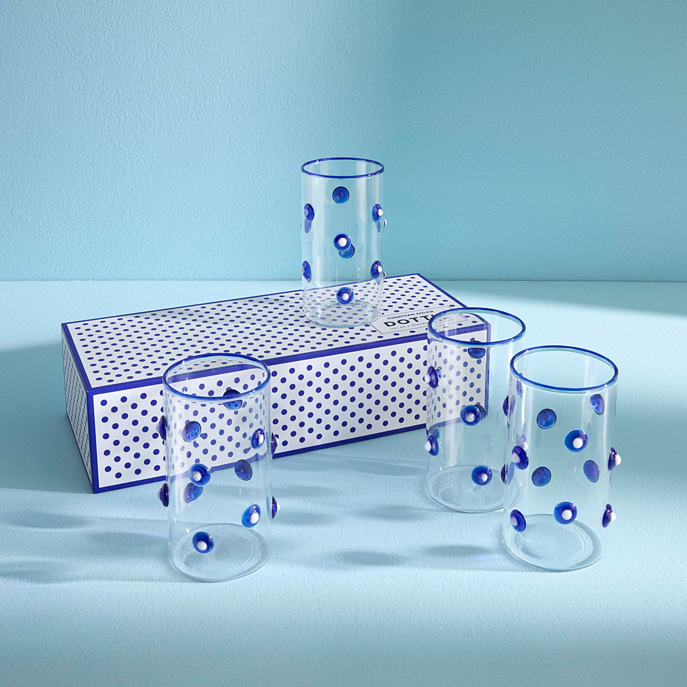 Dottie Highball Glassware Set - styled view