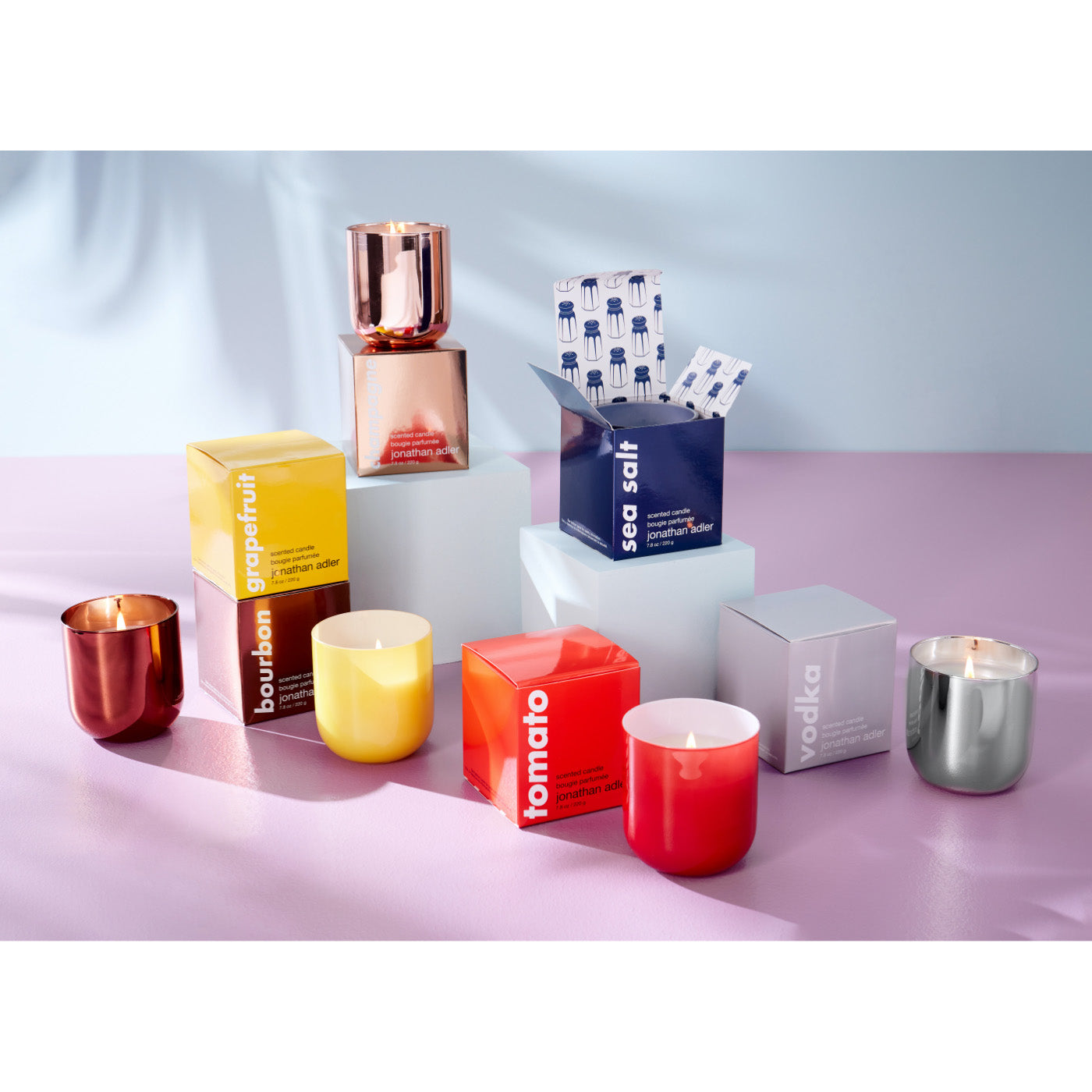 pop candle collection - styled view 1