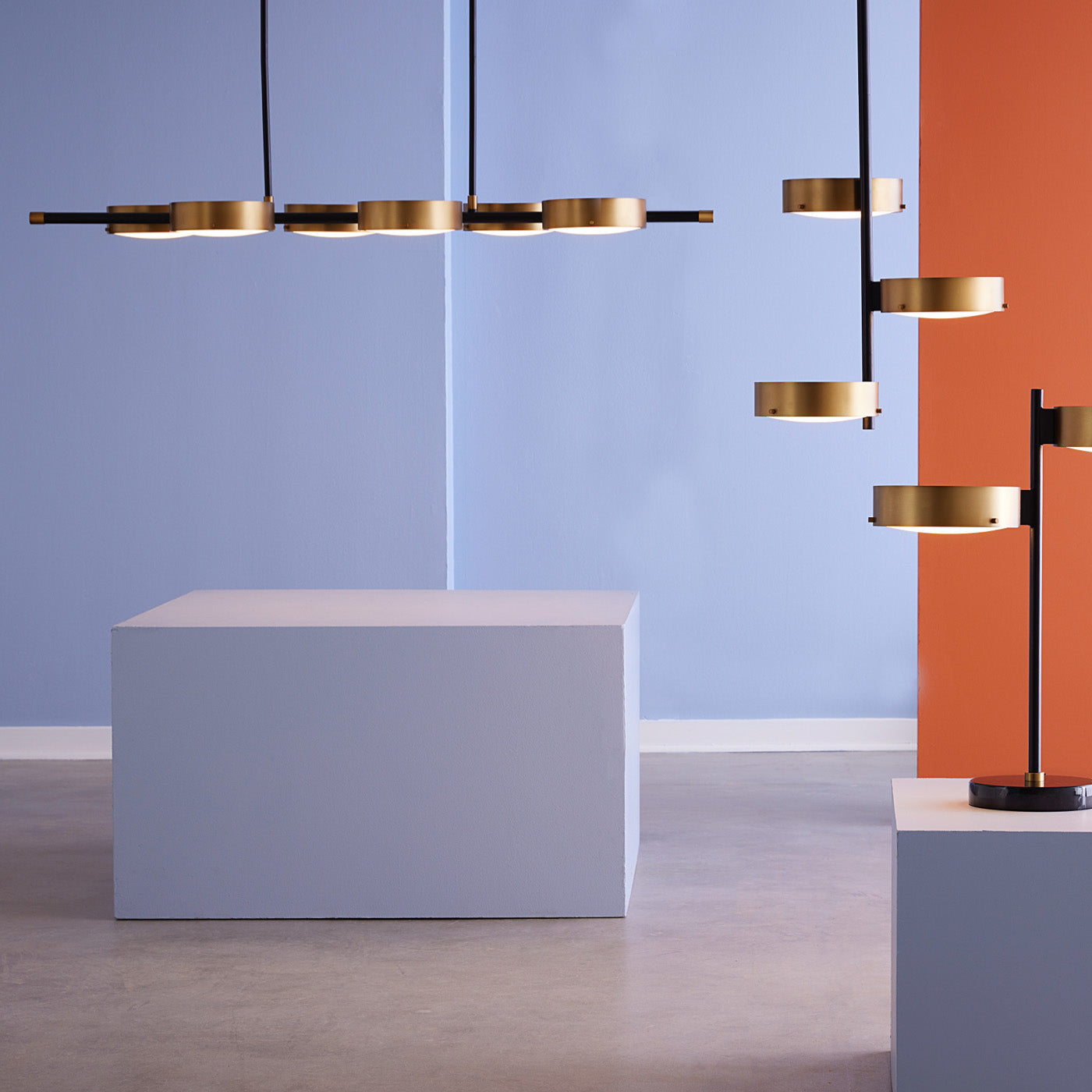 industry lighting collection - styled view