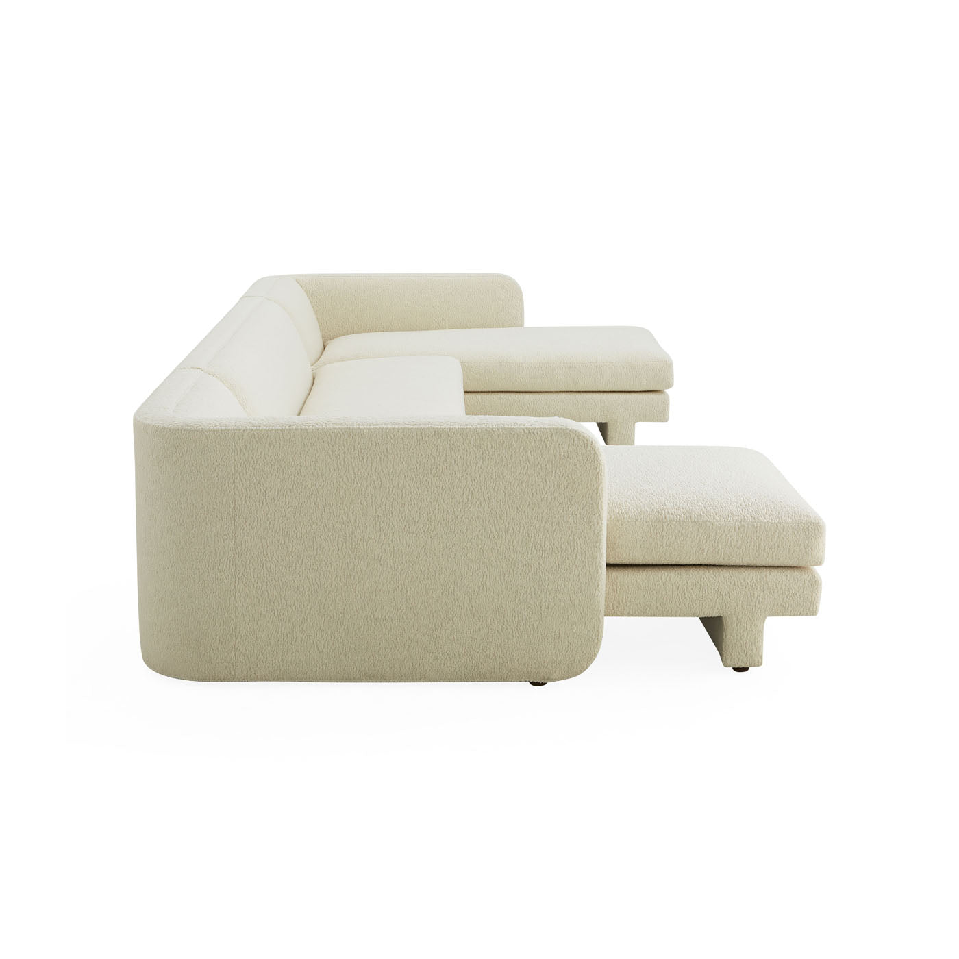 Sunset U Shaped Sectional - back view