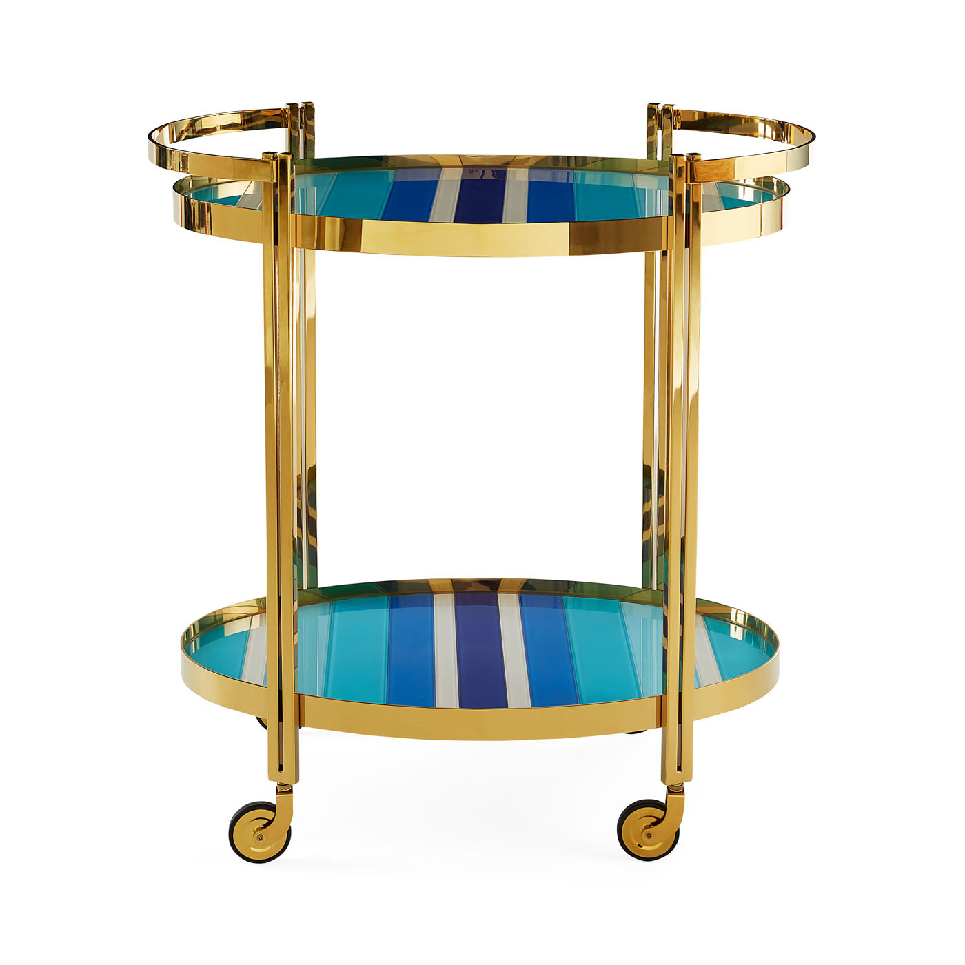Ultramarine Bar Cart - front view