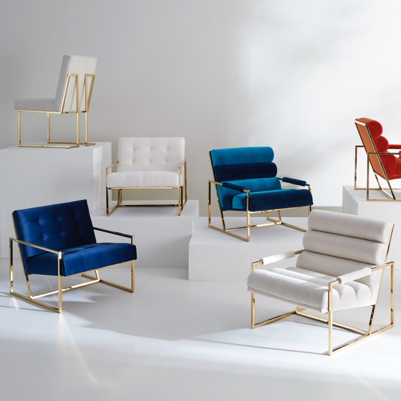 goldfinger chair collection - styled view