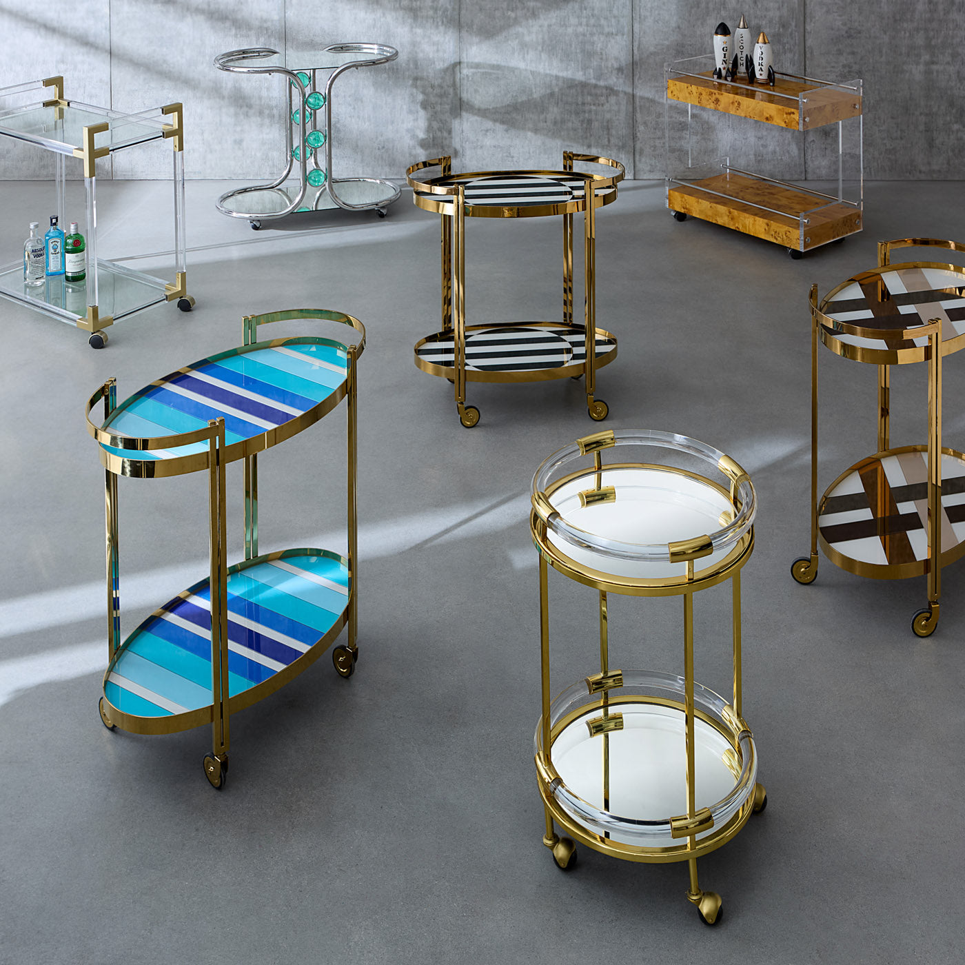 Ultramarine Bar Cart - collection view