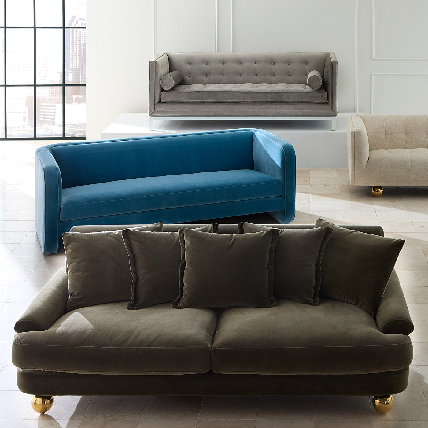 Greenwich Sofa Vincenza - group view