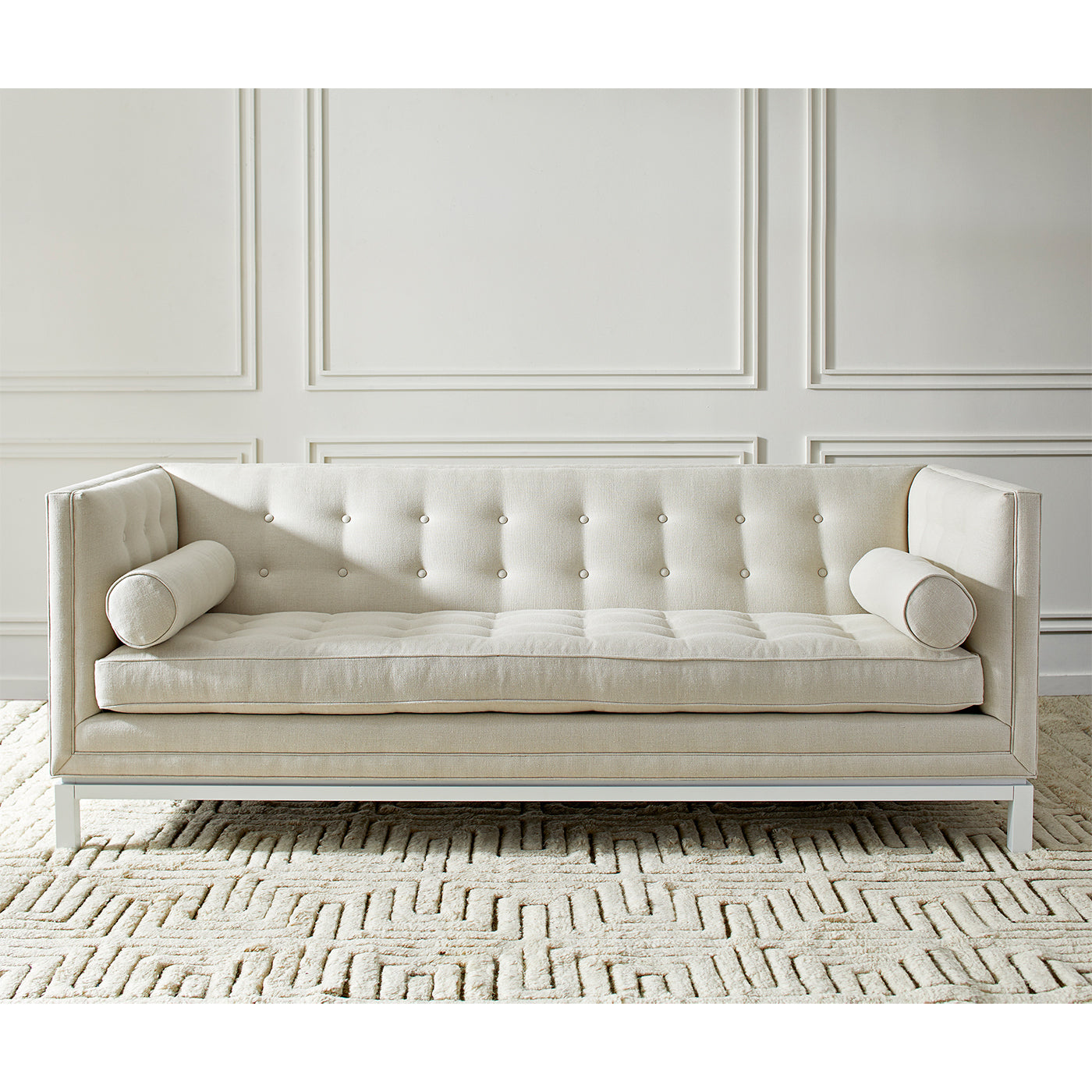 Lampert Sofa - Chalet Neutral - living room styled