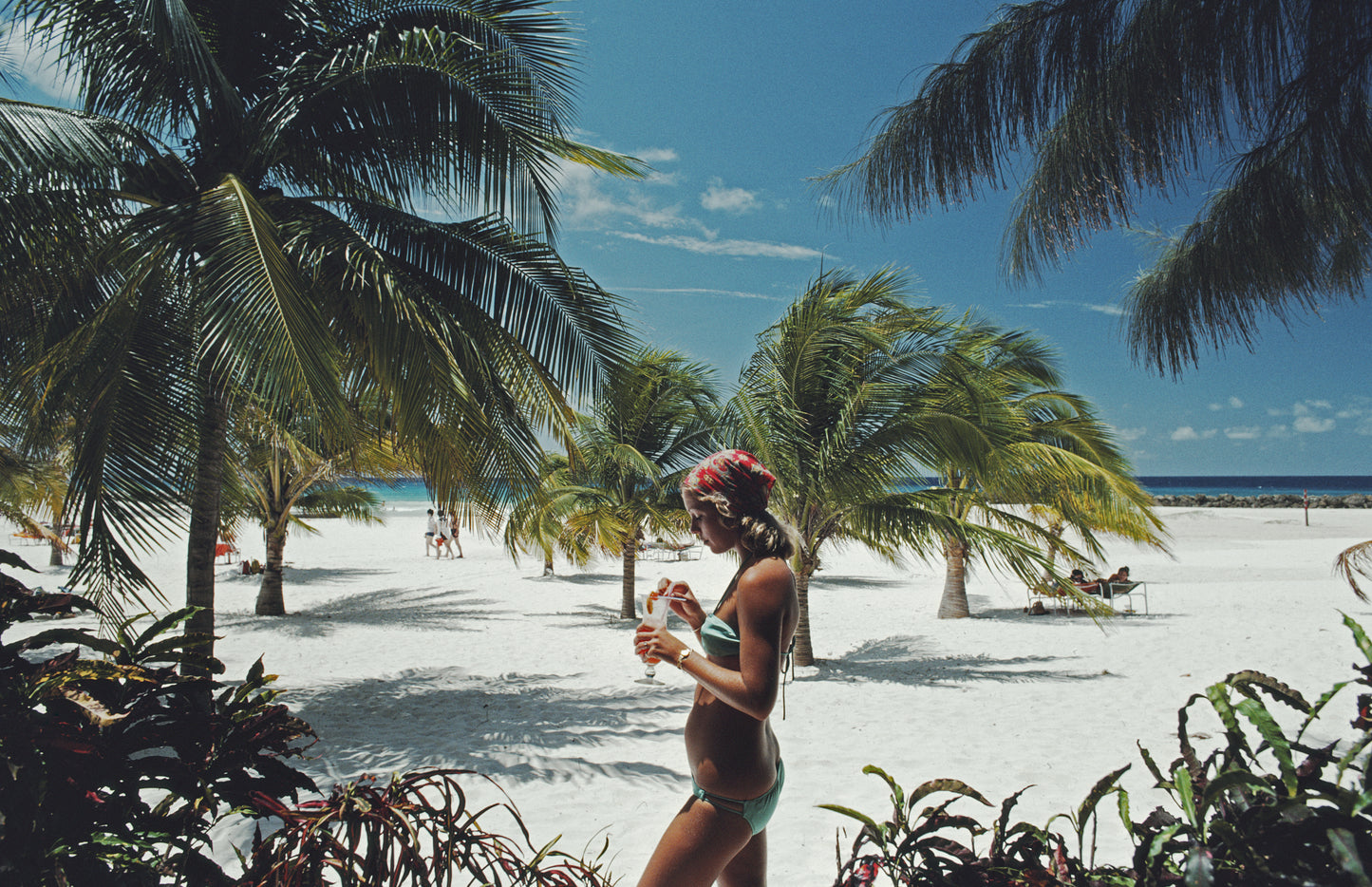 slim aarons "sarah marson williams" photograph - front view