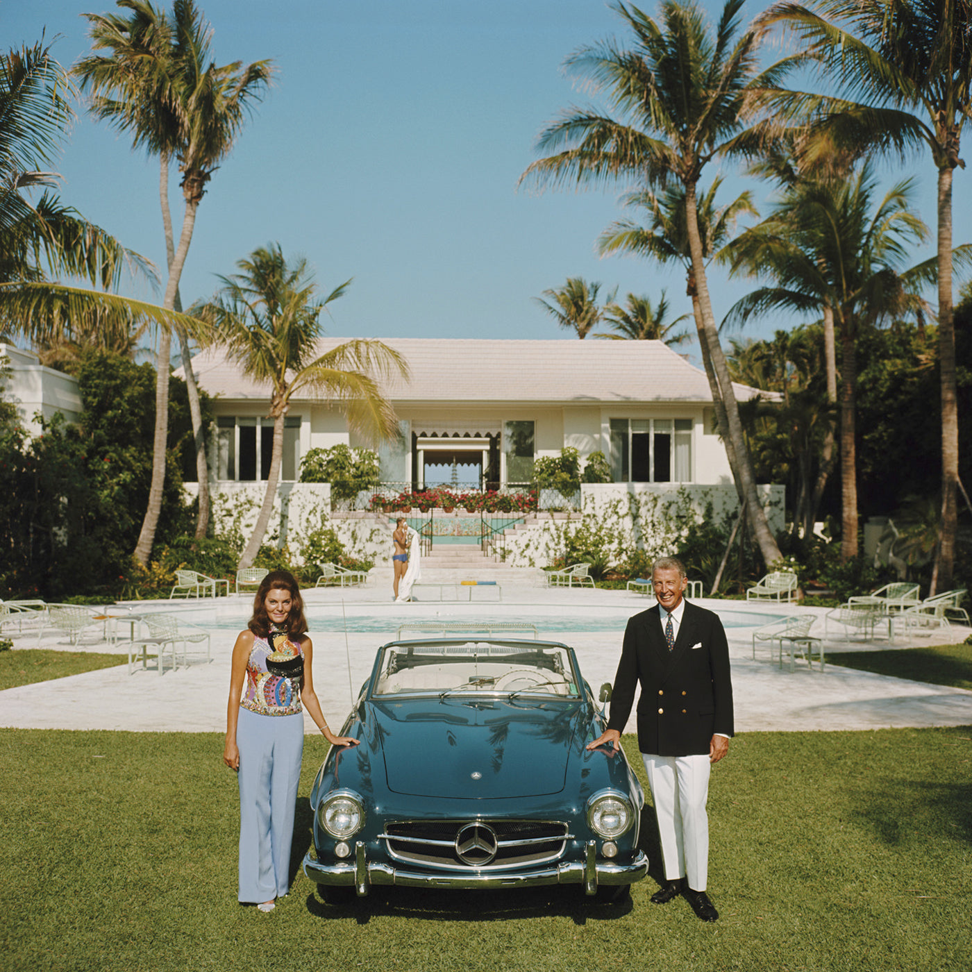 slim aarons "the fullers" photograph - front view