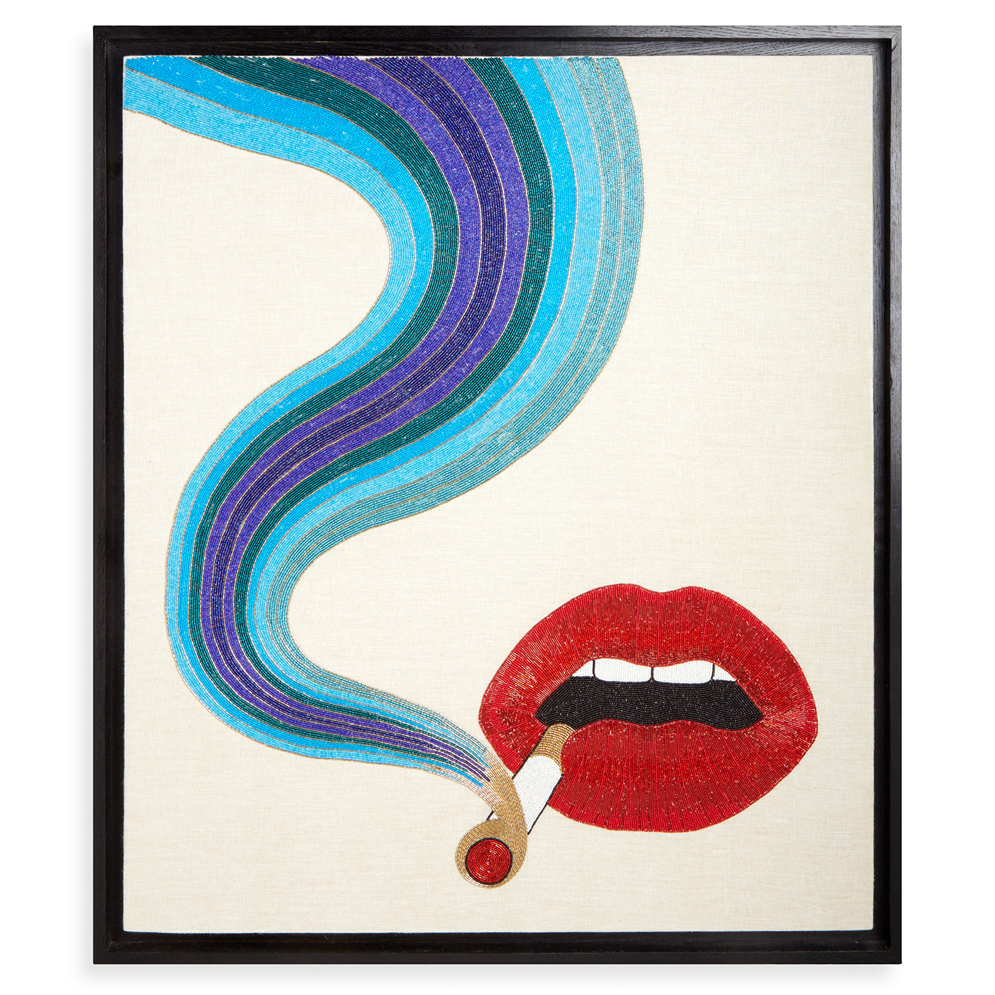 Smolder Beaded Art Beaded Wall Art | Jonathan Adler