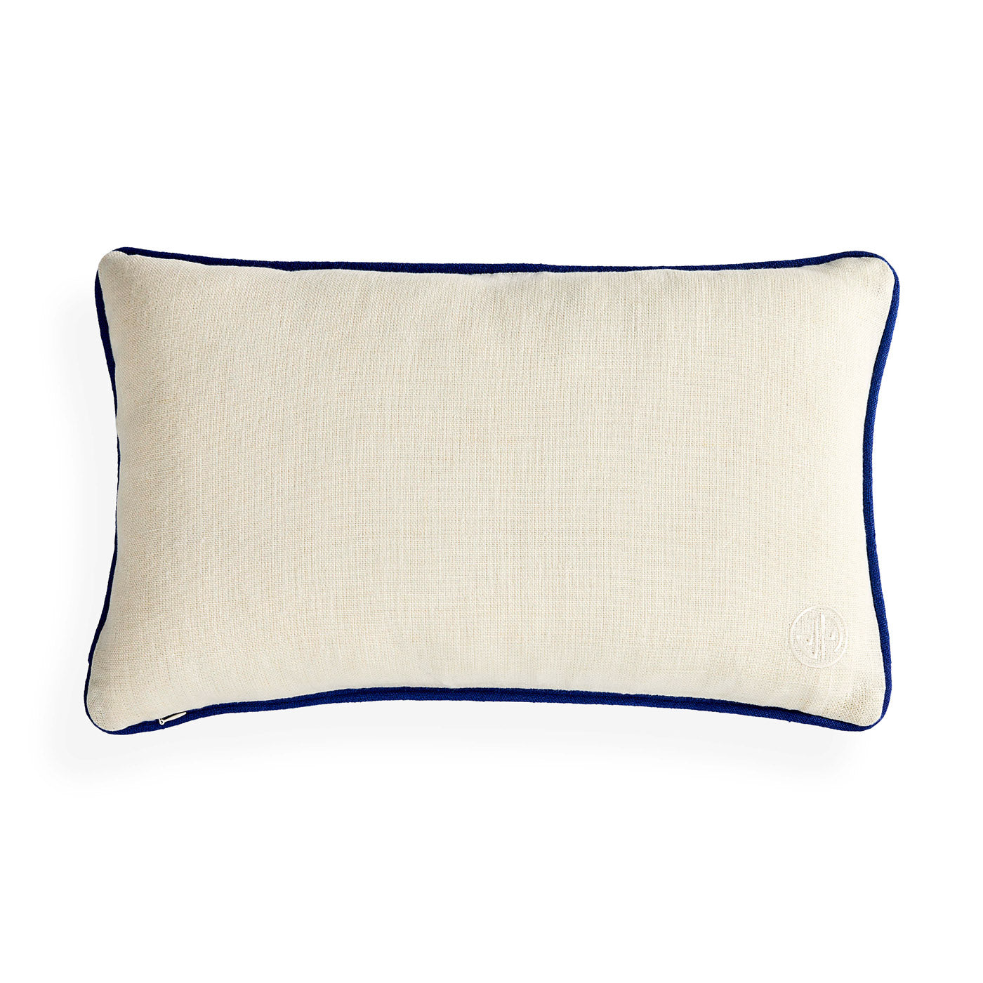 Bonjour Beaded Pillow - back view