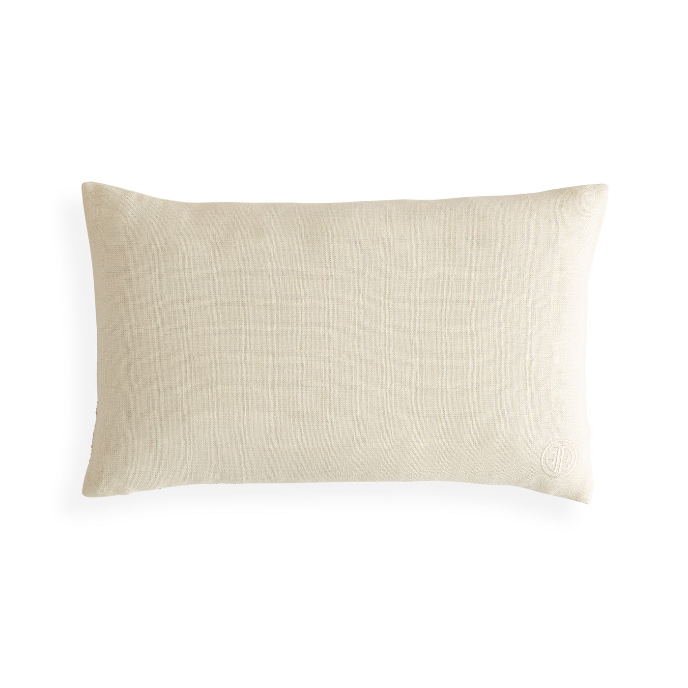Botanist Mushroom Field Beaded Pillow - back view