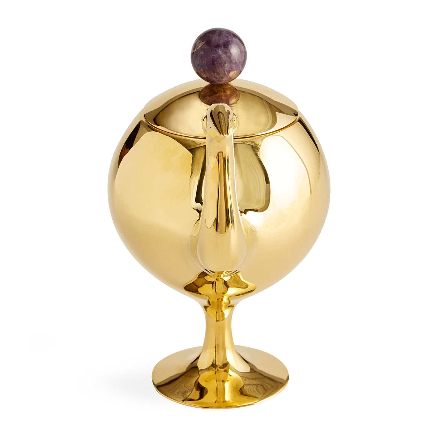 Brass Bird Box - front view