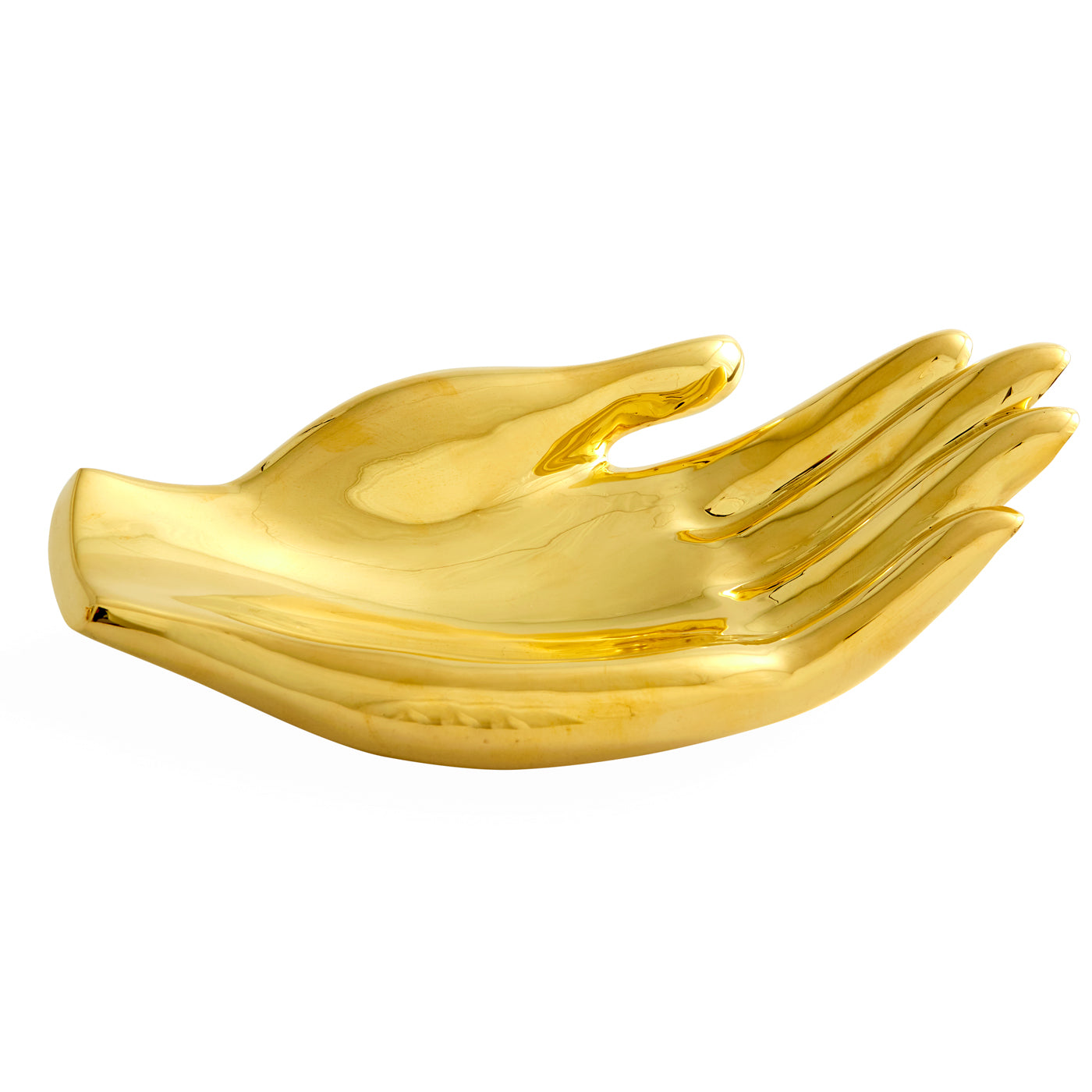 hand bowl brasse - side view 1