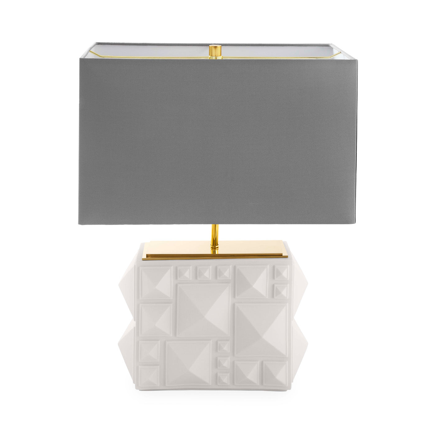 Charade Studded Table Lamp - front view