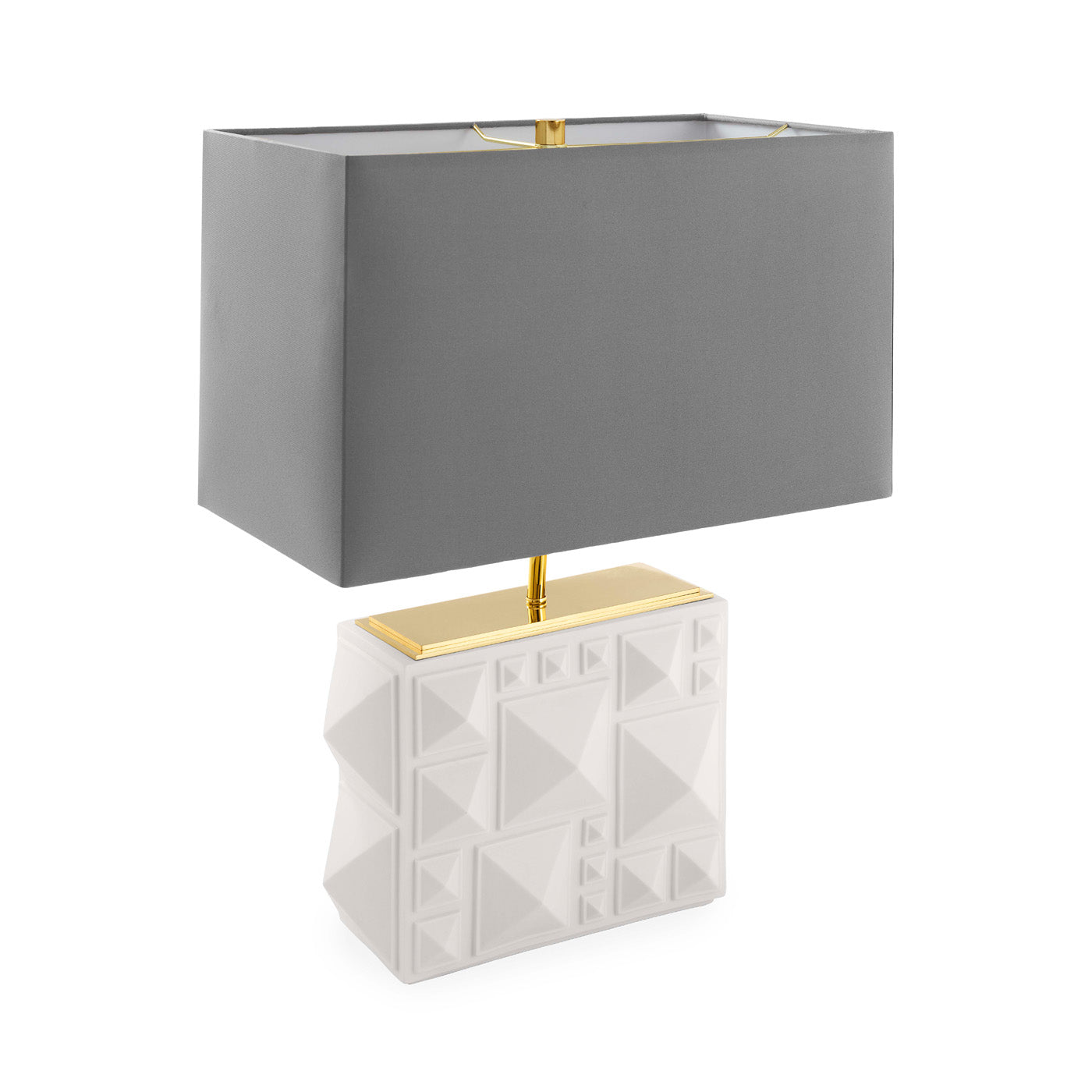 Charade Studded Table Lamp - angle view