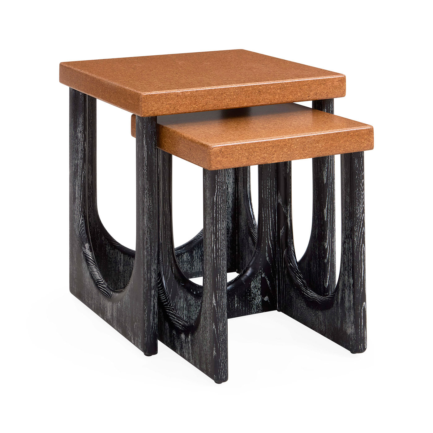 Coliseum Nesting Tables - angle view