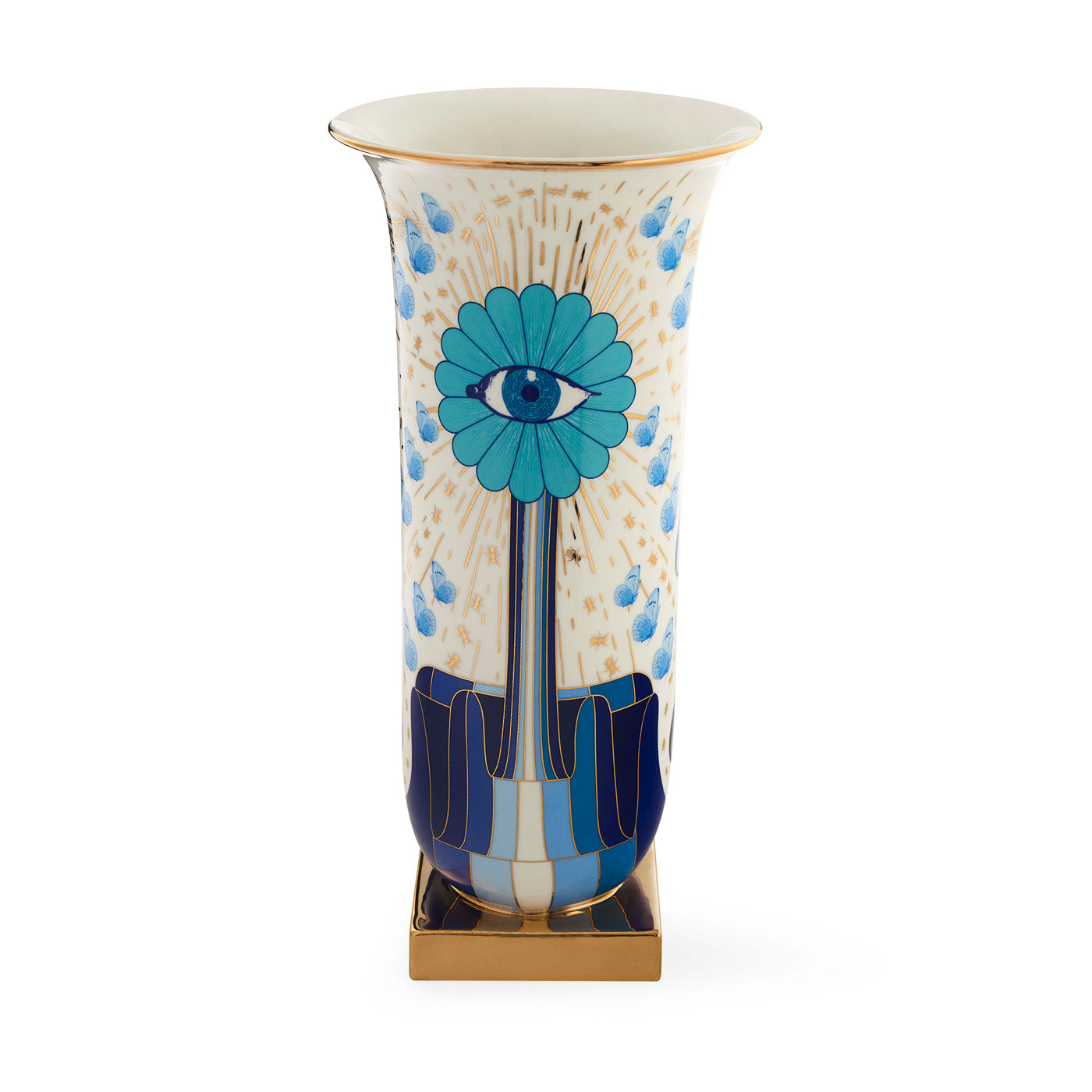 Druggist Tall Flared Vase - front view