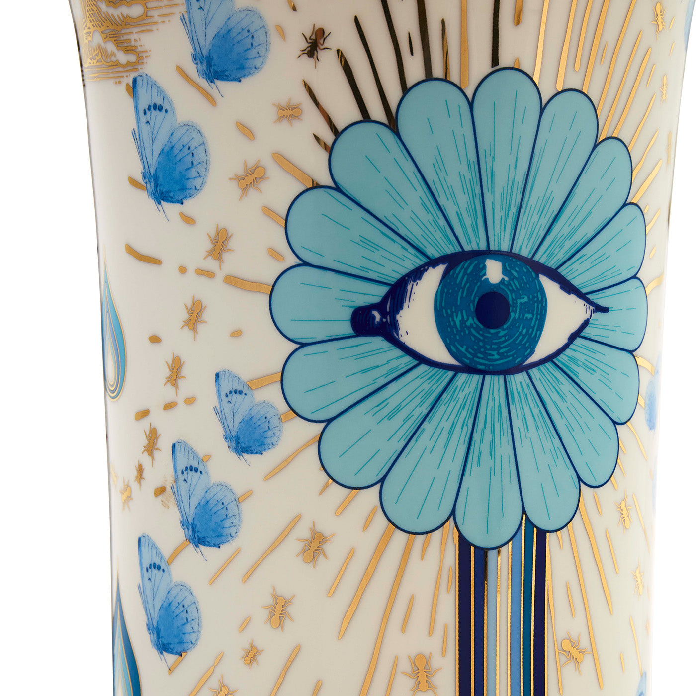 Druggist Tall Flared Vase - details view