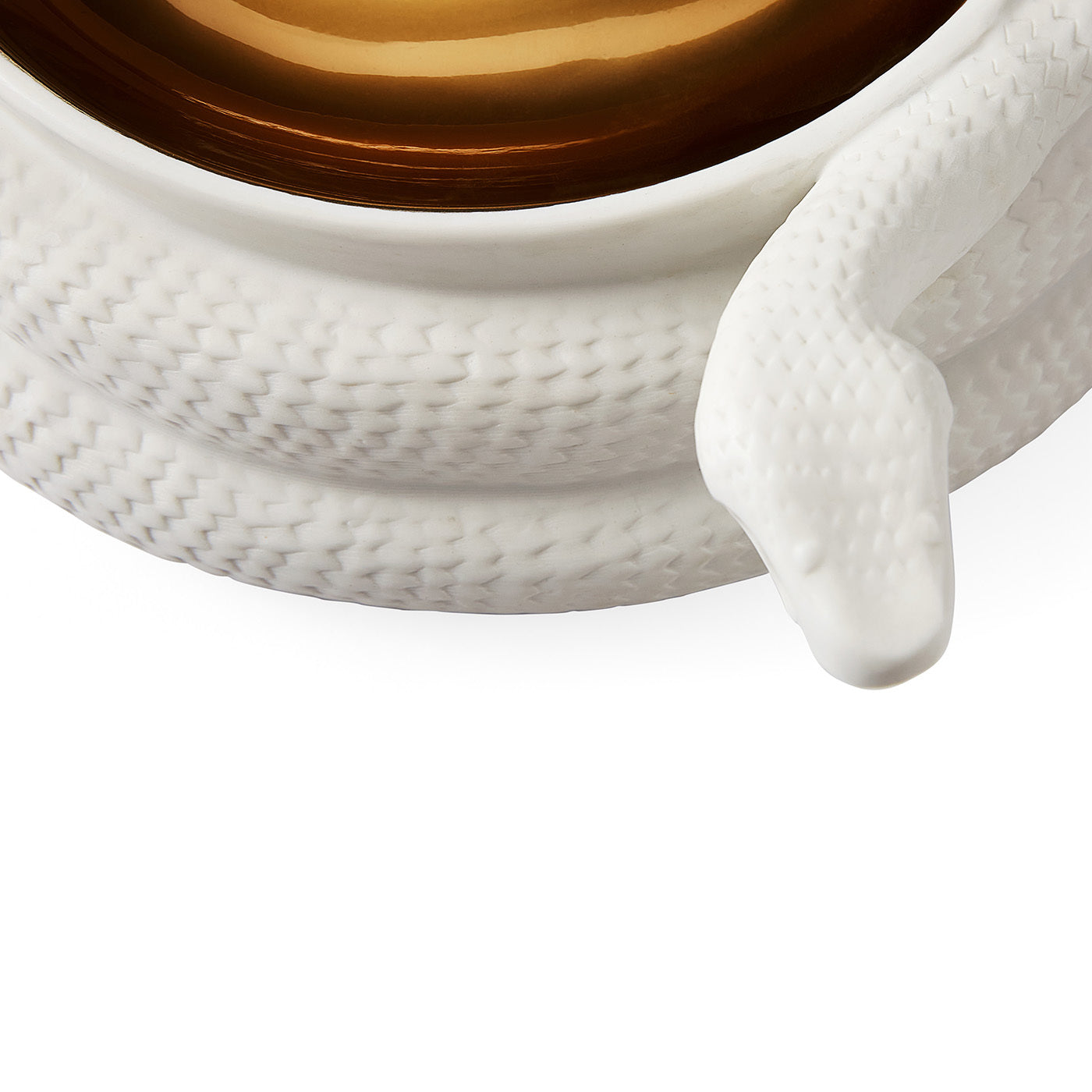eden accent bowl porcelain white - detail view