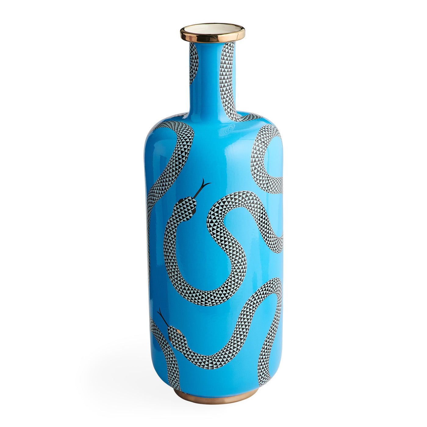 Eden Tall Bottle Vase - front view